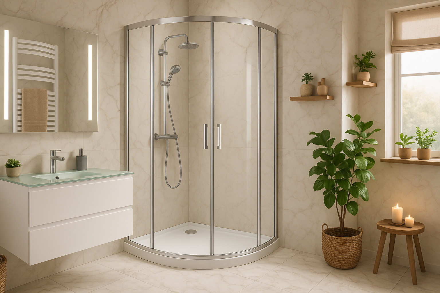 Hochwertige Rundduschkabinen im Onlineshop home36o.shop