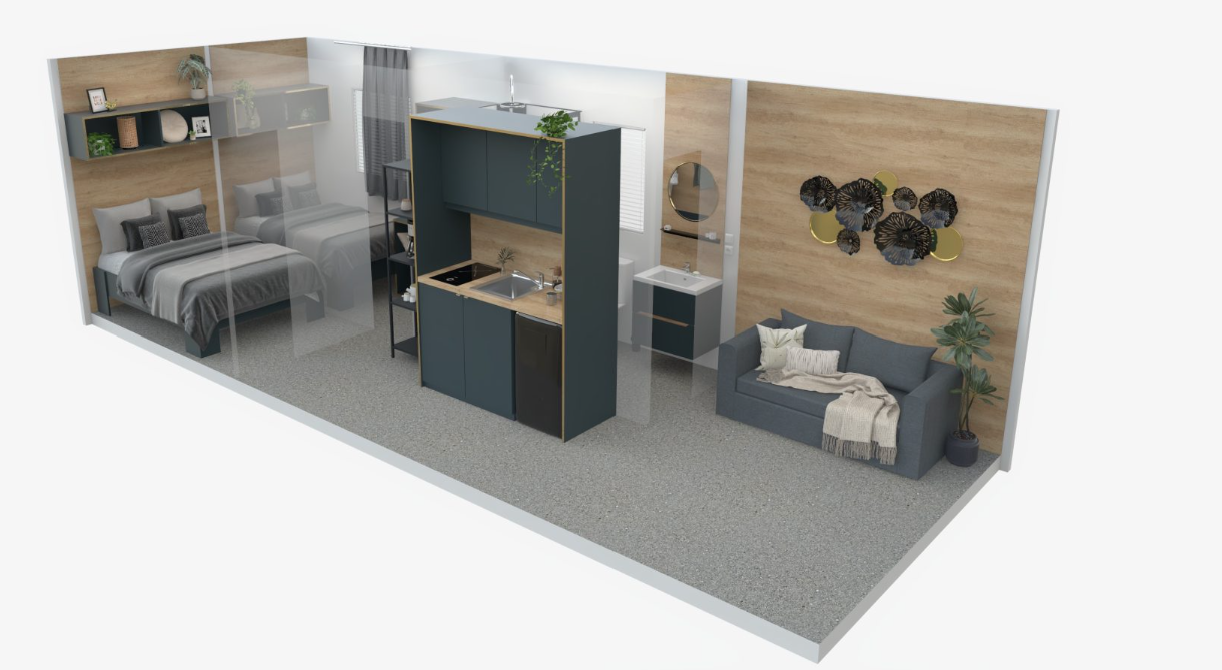 Home 36 - Tiny House Elegance Typ 3 (8x3 m)