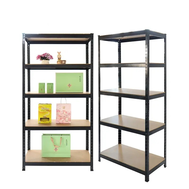 Heavy-duty shelf black 90x40x180 cm