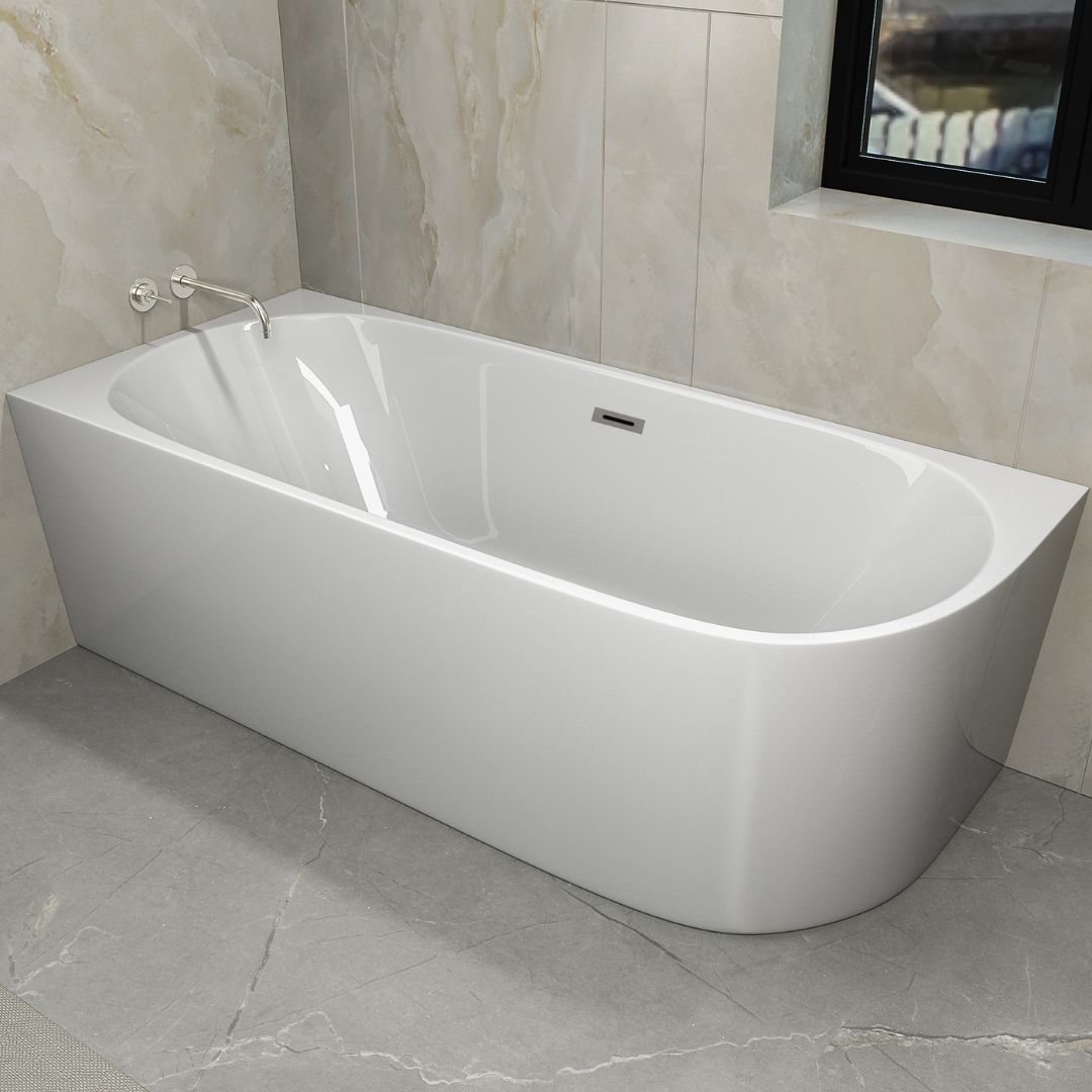 Faro corner bathtub in 3 different sizes