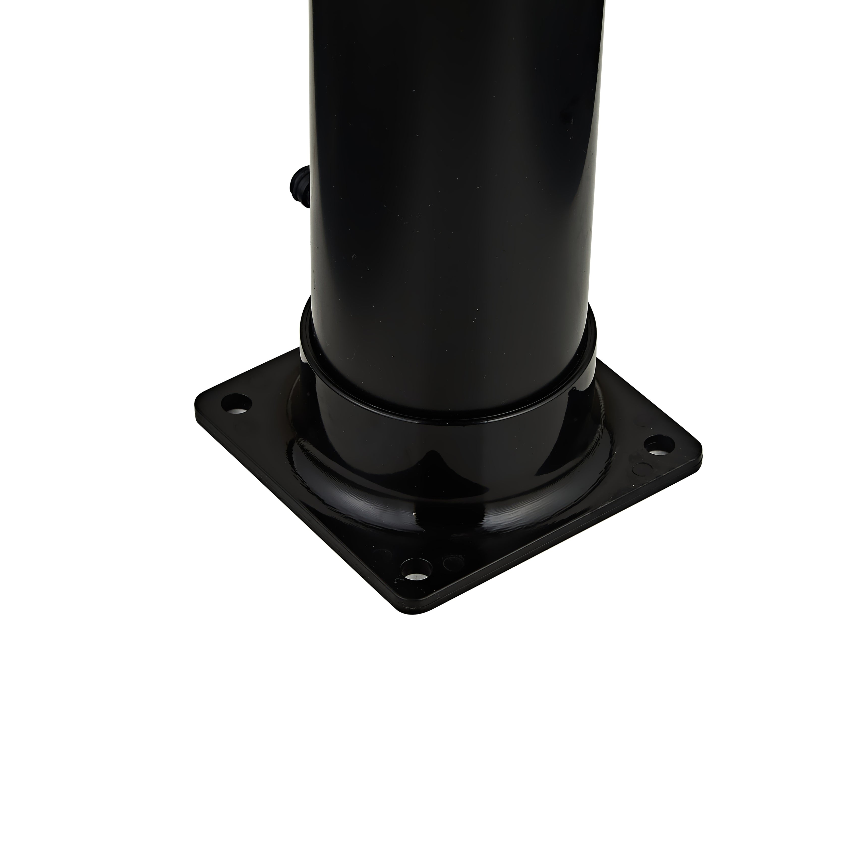 20L Outdoor Solar Shower with Foot Wash Function – Black, Curved Design