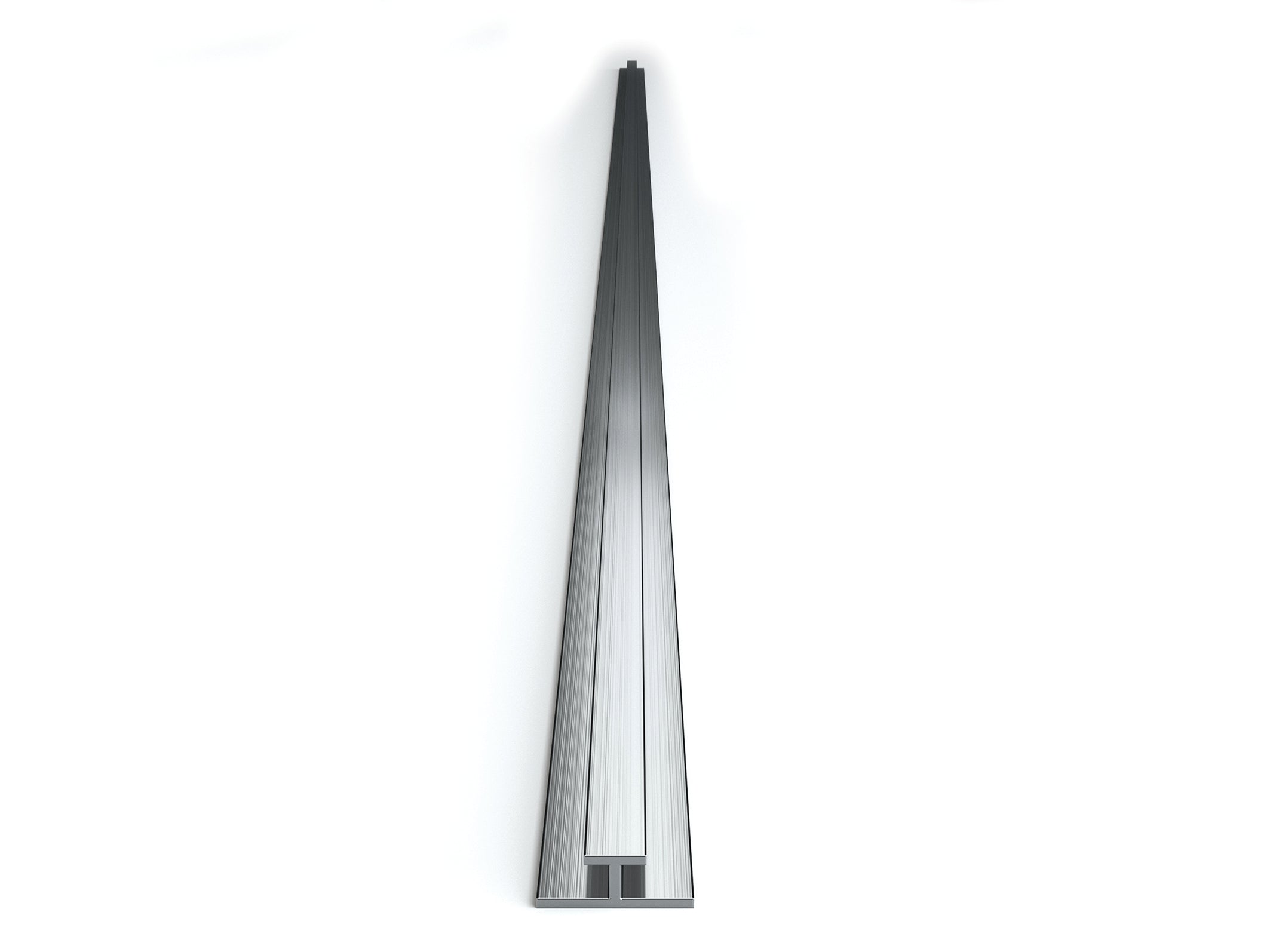 Verbindungsprofil silber matt 255 cm