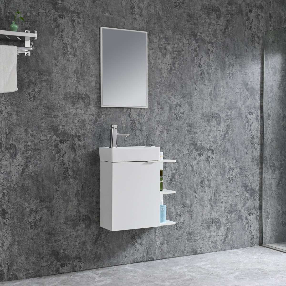 Bathroom furniture set CLOUD 55 WHITE