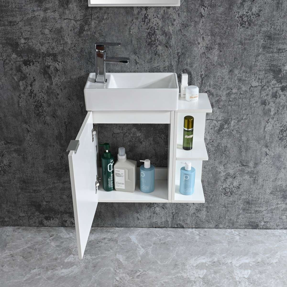 Bathroom furniture set CLOUD 55 WHITE