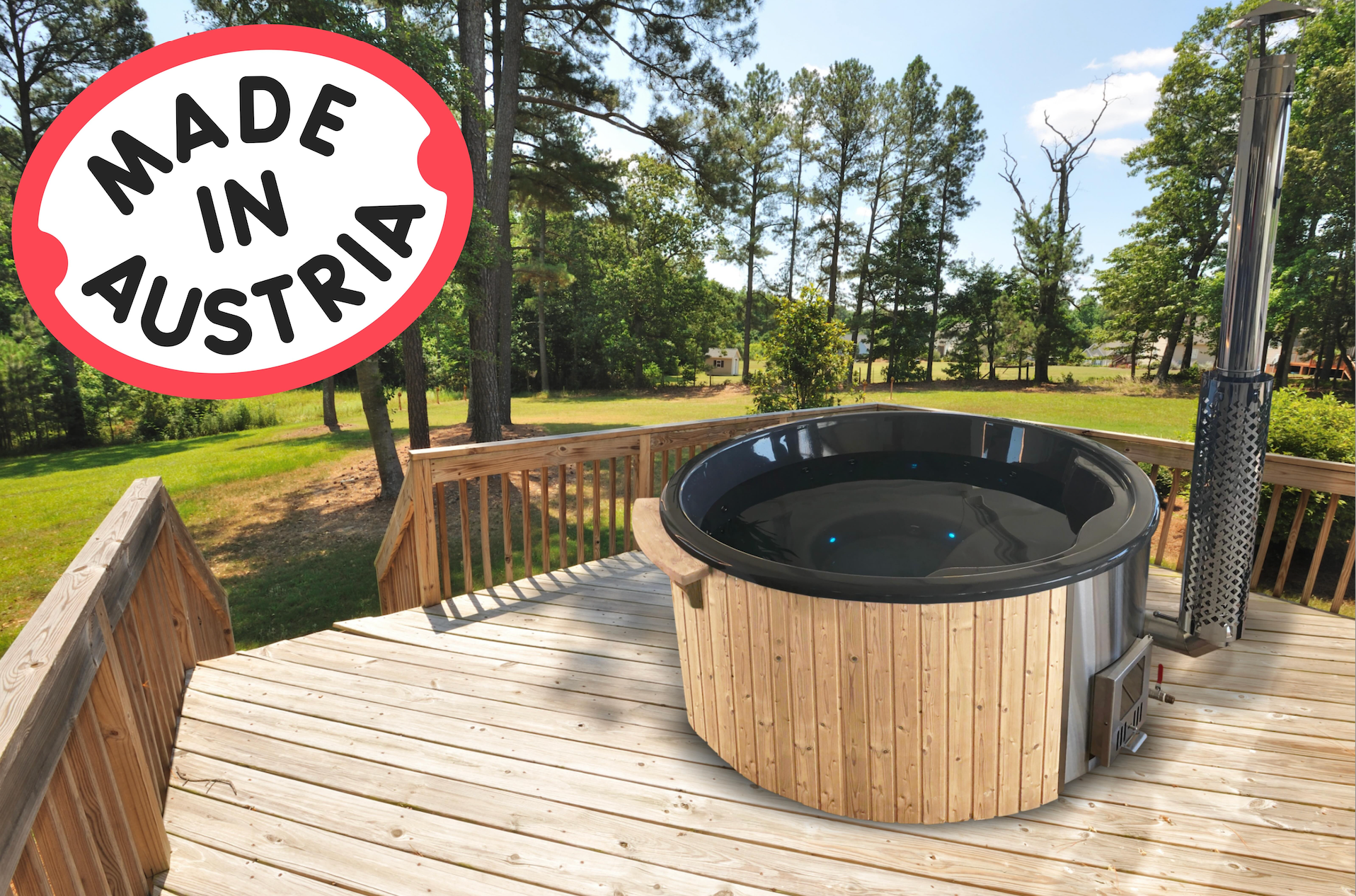 Hottub Waldviertel 180/200 - MADE IN AUSTRIA