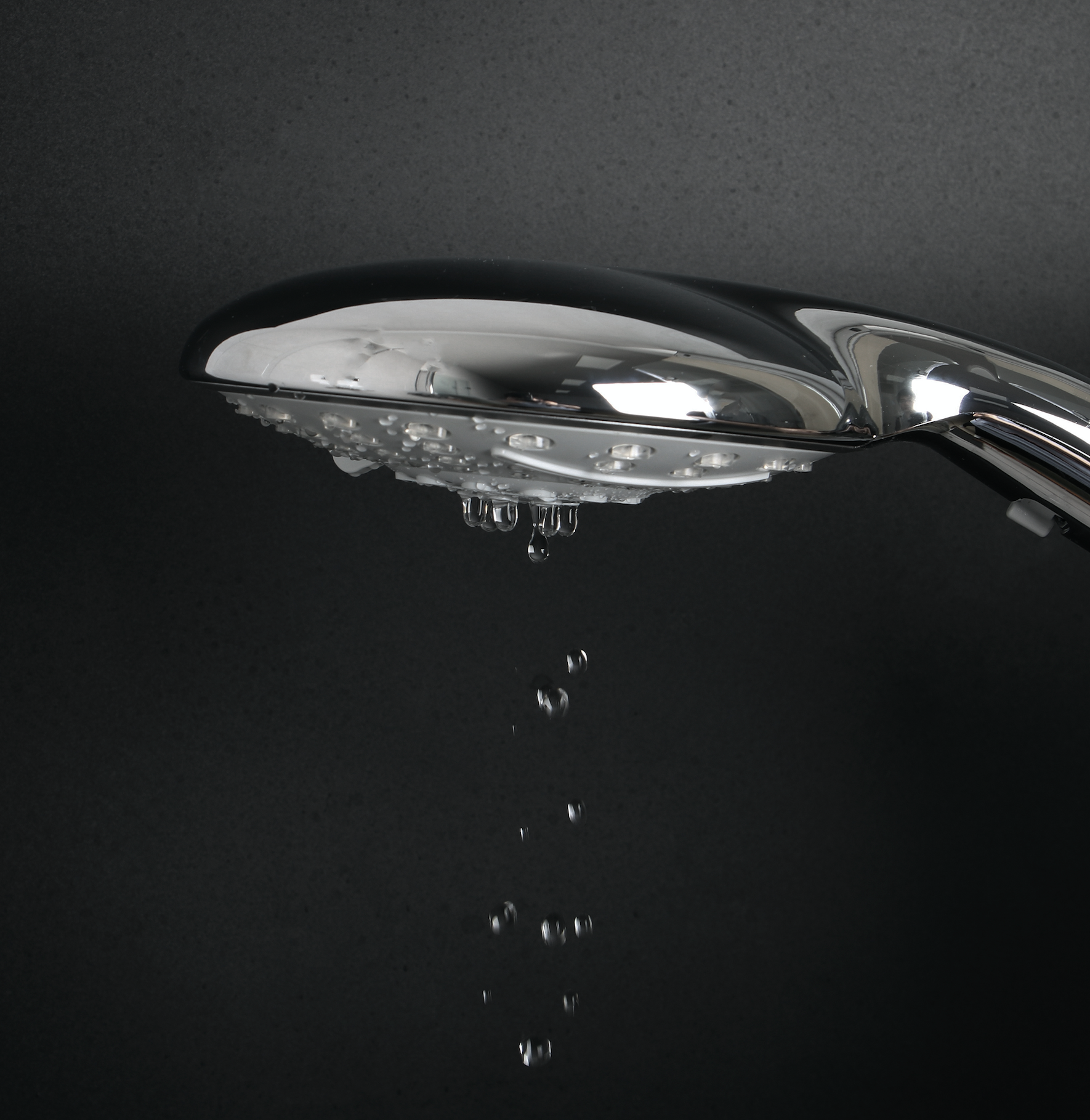 Hand shower in chrome with 4 functions 