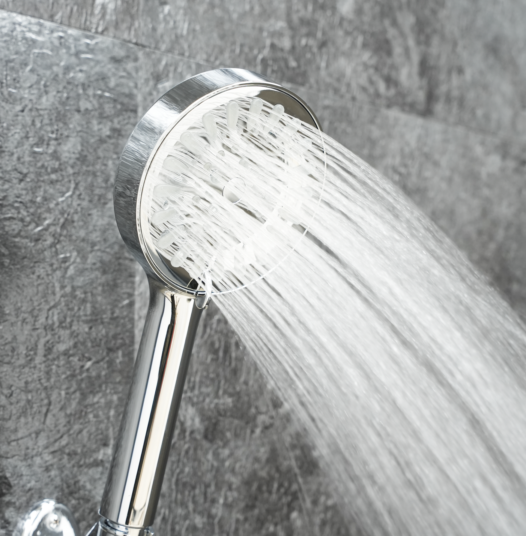 Hand shower in chrome 12 cm with 3 functions 
