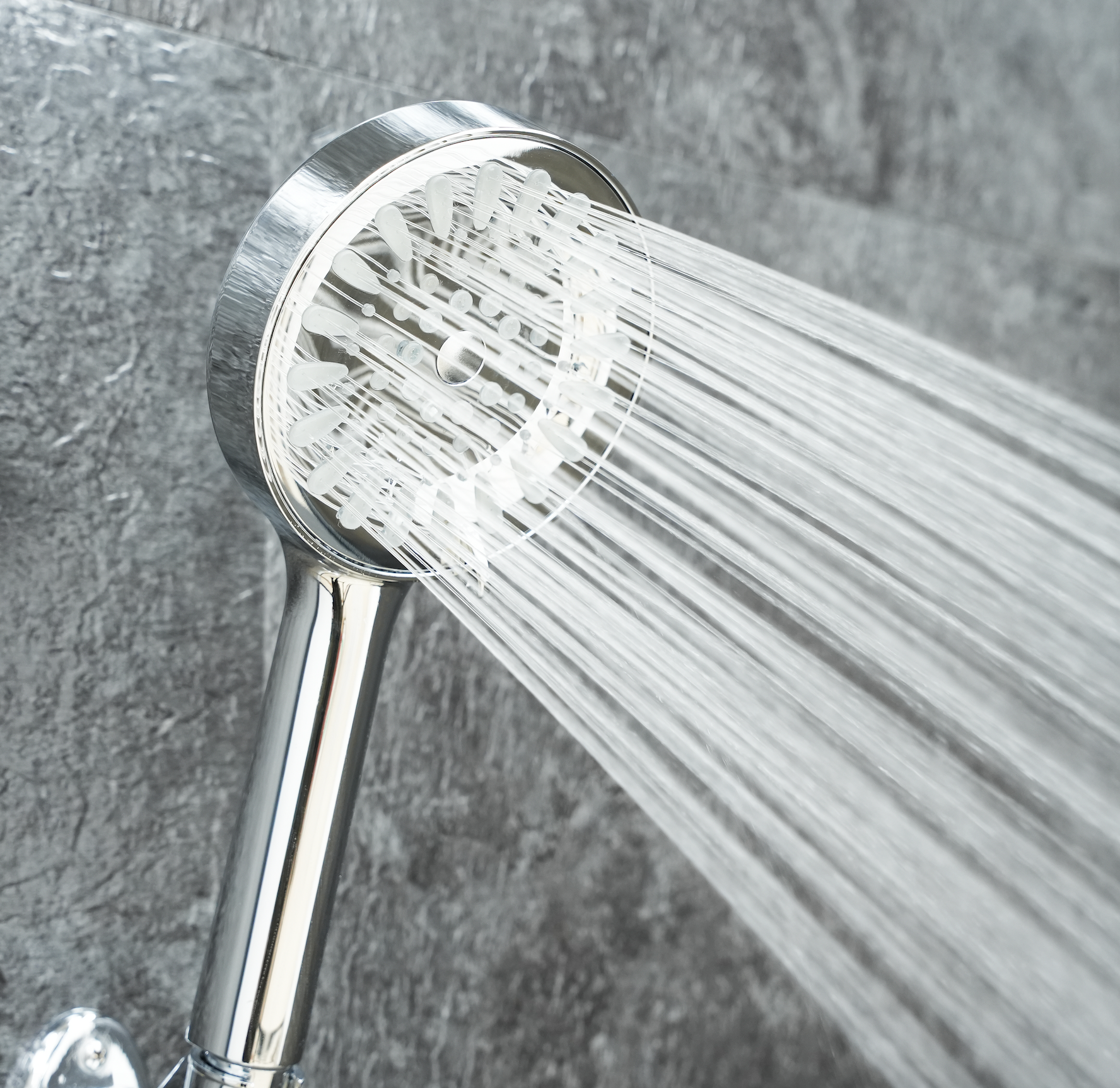 Hand shower in chrome 12 cm with 3 functions 