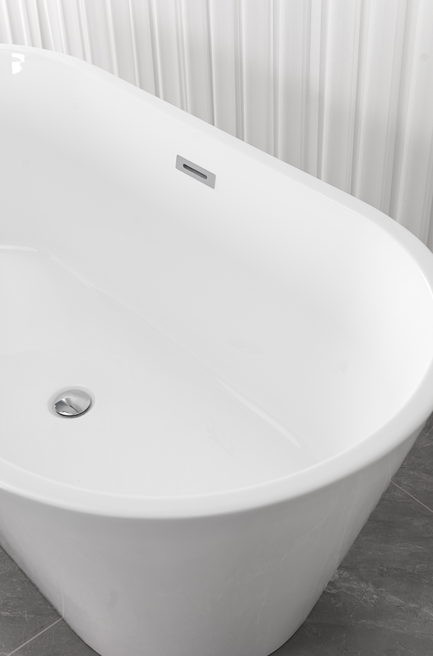 Freestanding bathtub YORK 170 x 75 x 58 cm