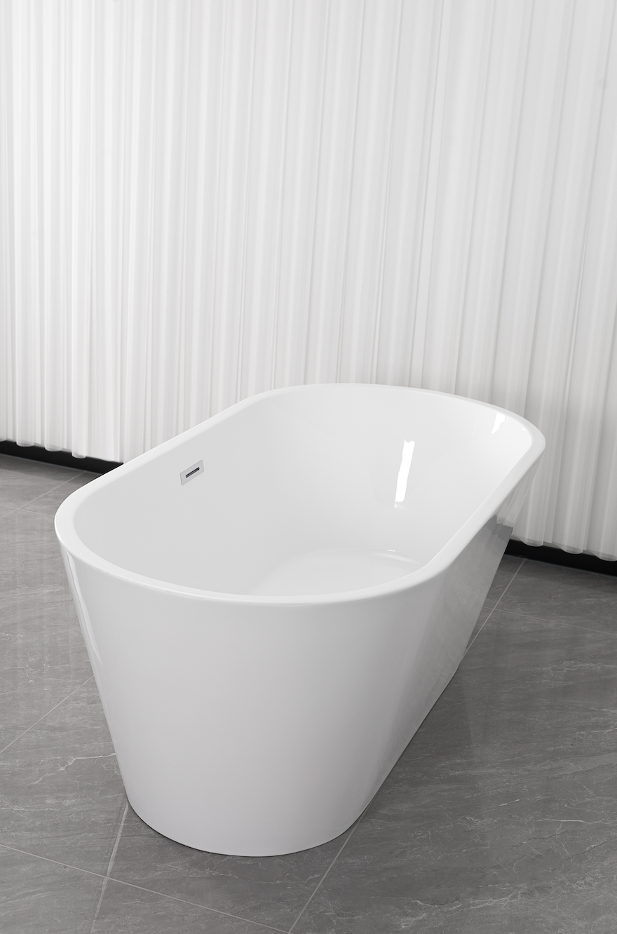 Freestanding bathtub YORK 170 x 75 x 58 cm
