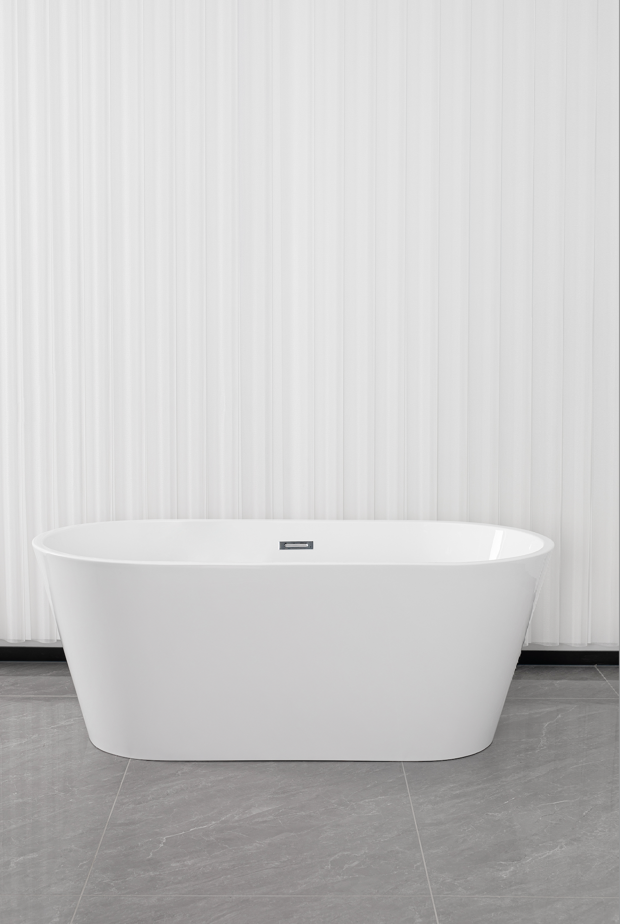 Freestanding bathtub YORK 170 x 75 x 58 cm