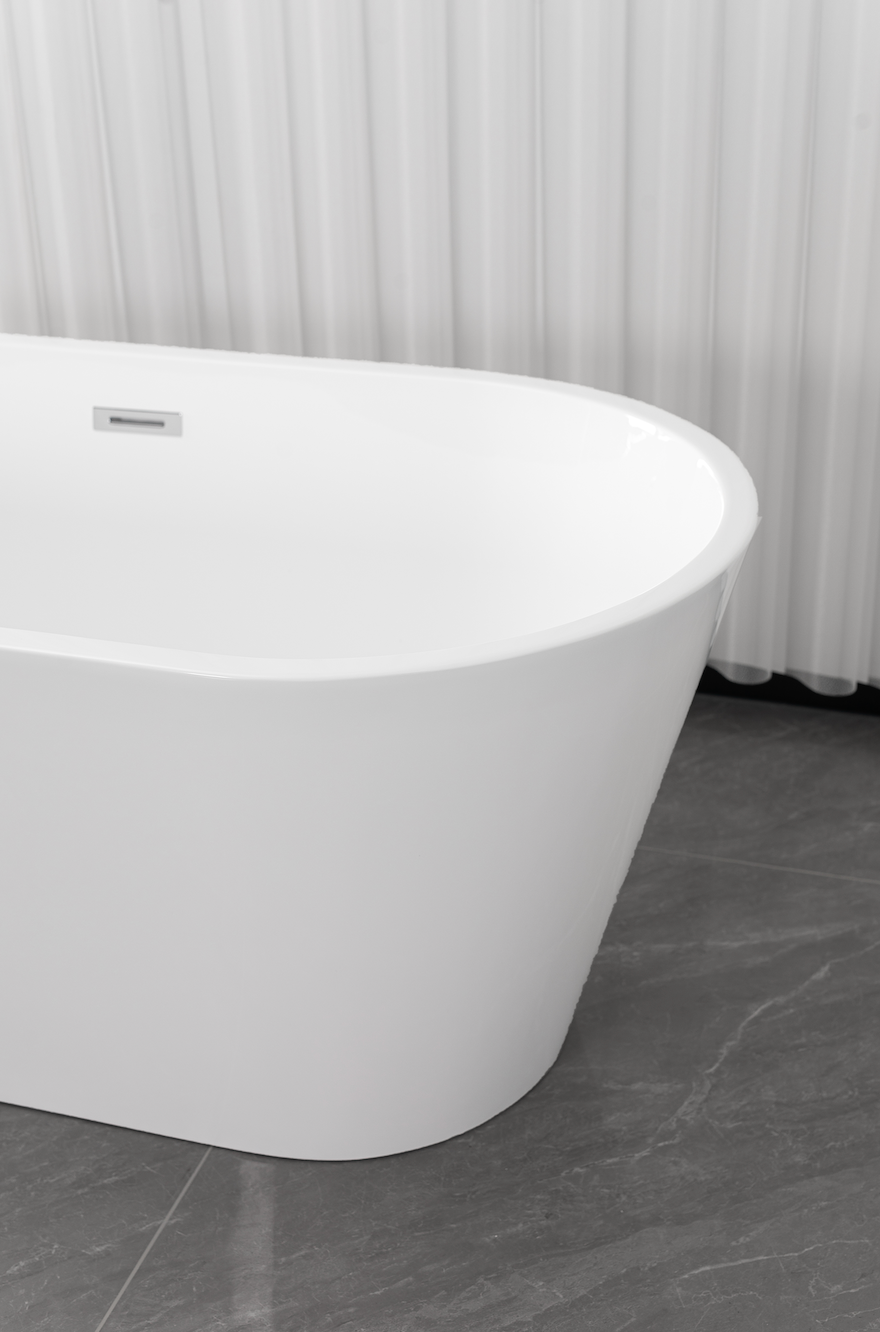 Freestanding bathtub YORK 170 x 75 x 58 cm