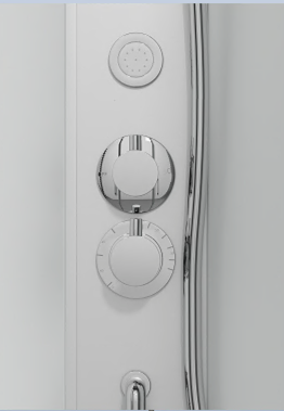 Complete shower enclosure DENVER - with quick assembly 90 x 90 x 210 cm