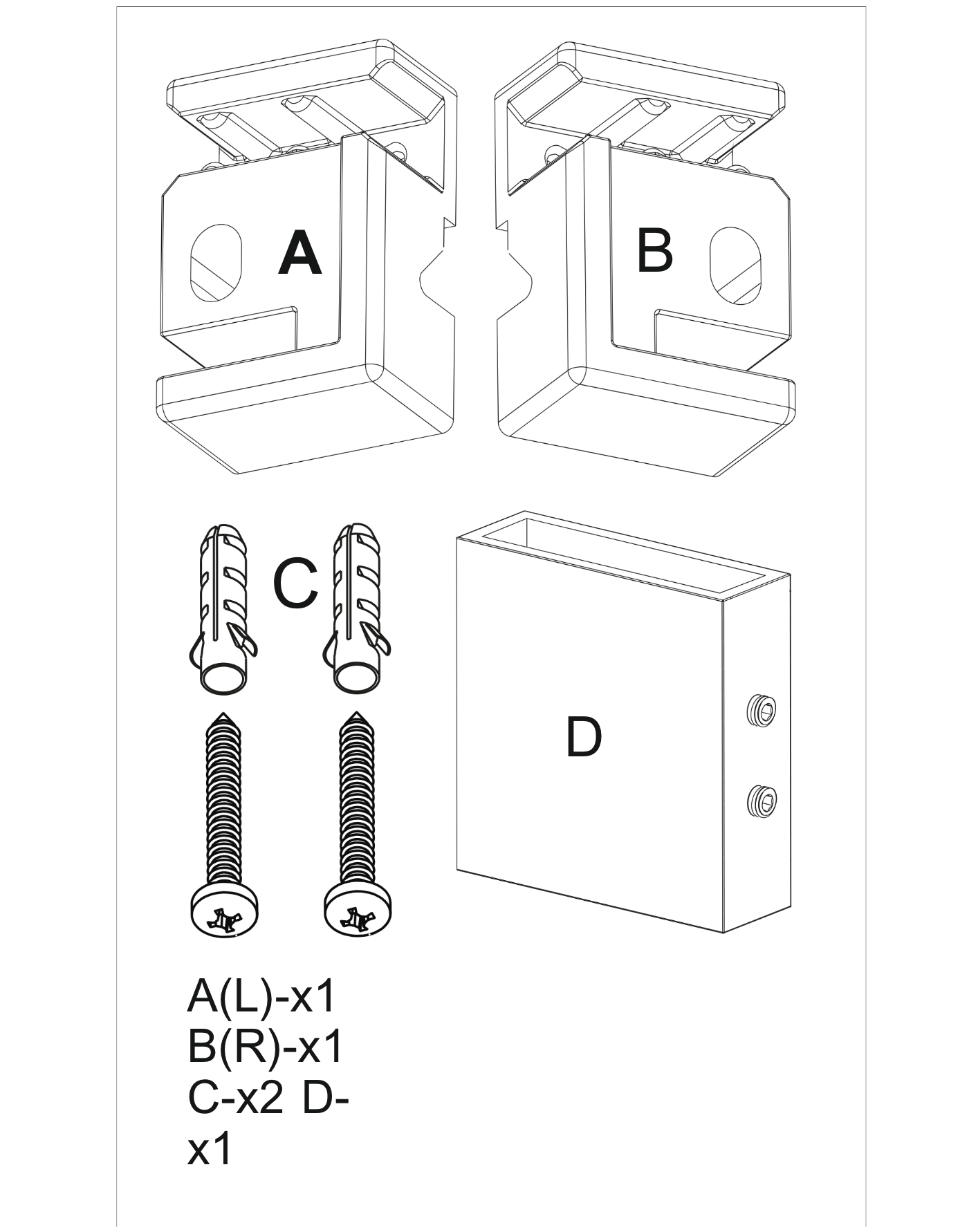 Juego de montaje para DB120US
