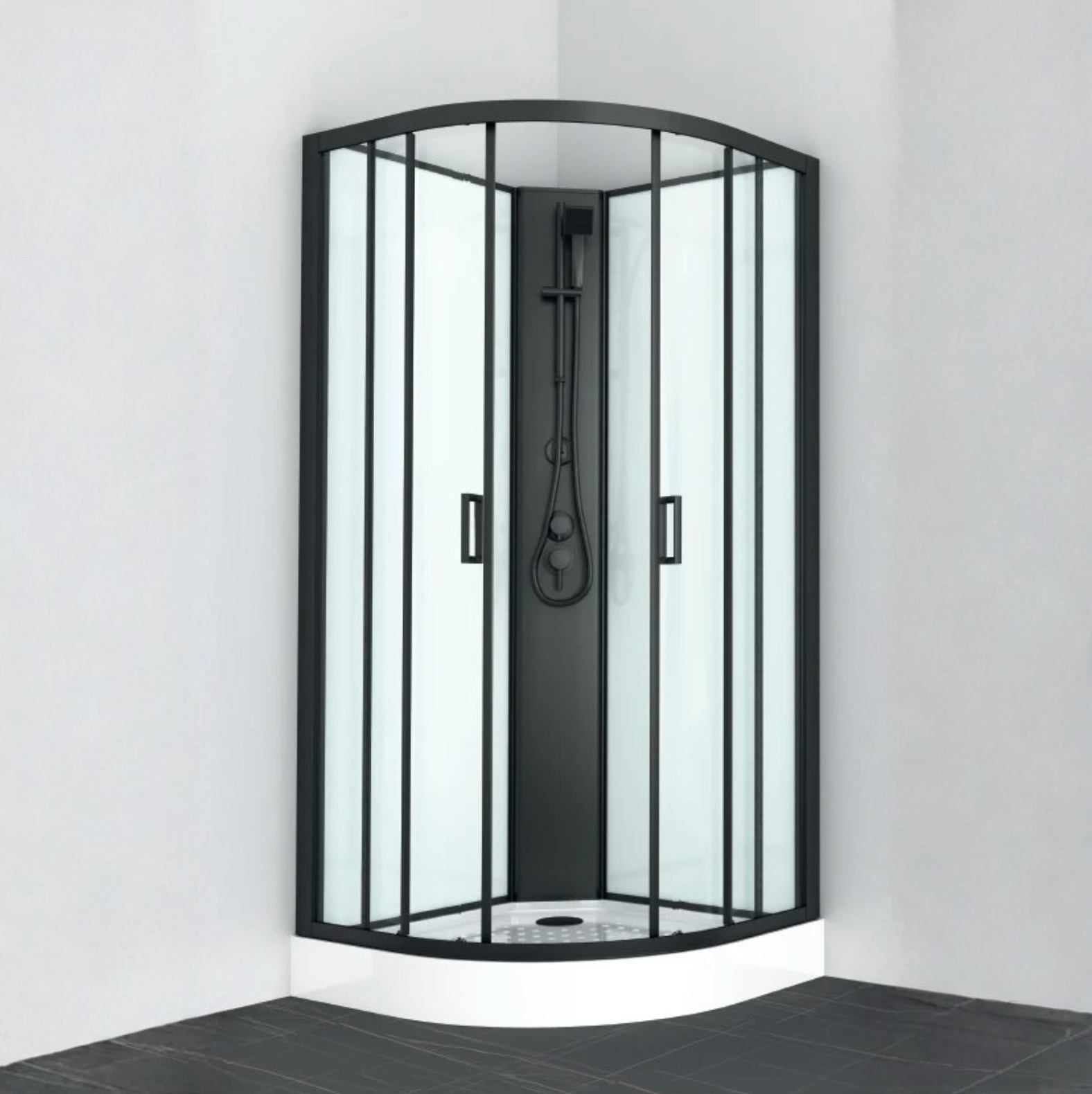 Complete shower cubicle BALATON 90x90x203 cm