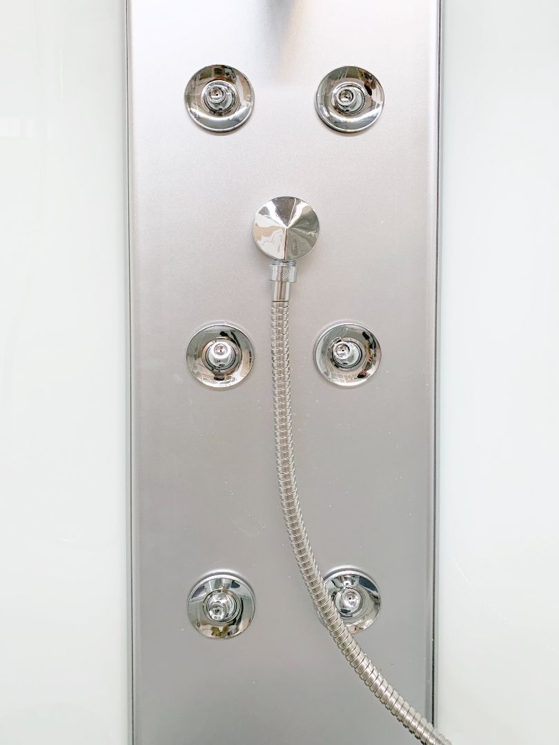 Complete shower cabin SCALA with quick assembly 90 x 90 x 215 cm
