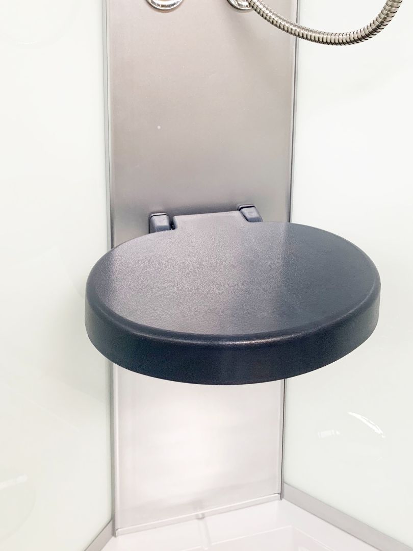 Complete shower cabin SCALA with quick assembly 90 x 90 x 215 cm