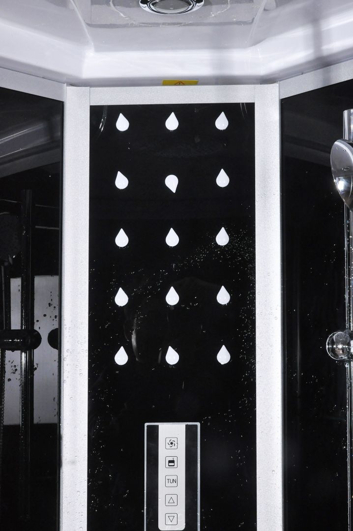 Complete shower enclosure DREAM with quick assembly 90x90x215 cm