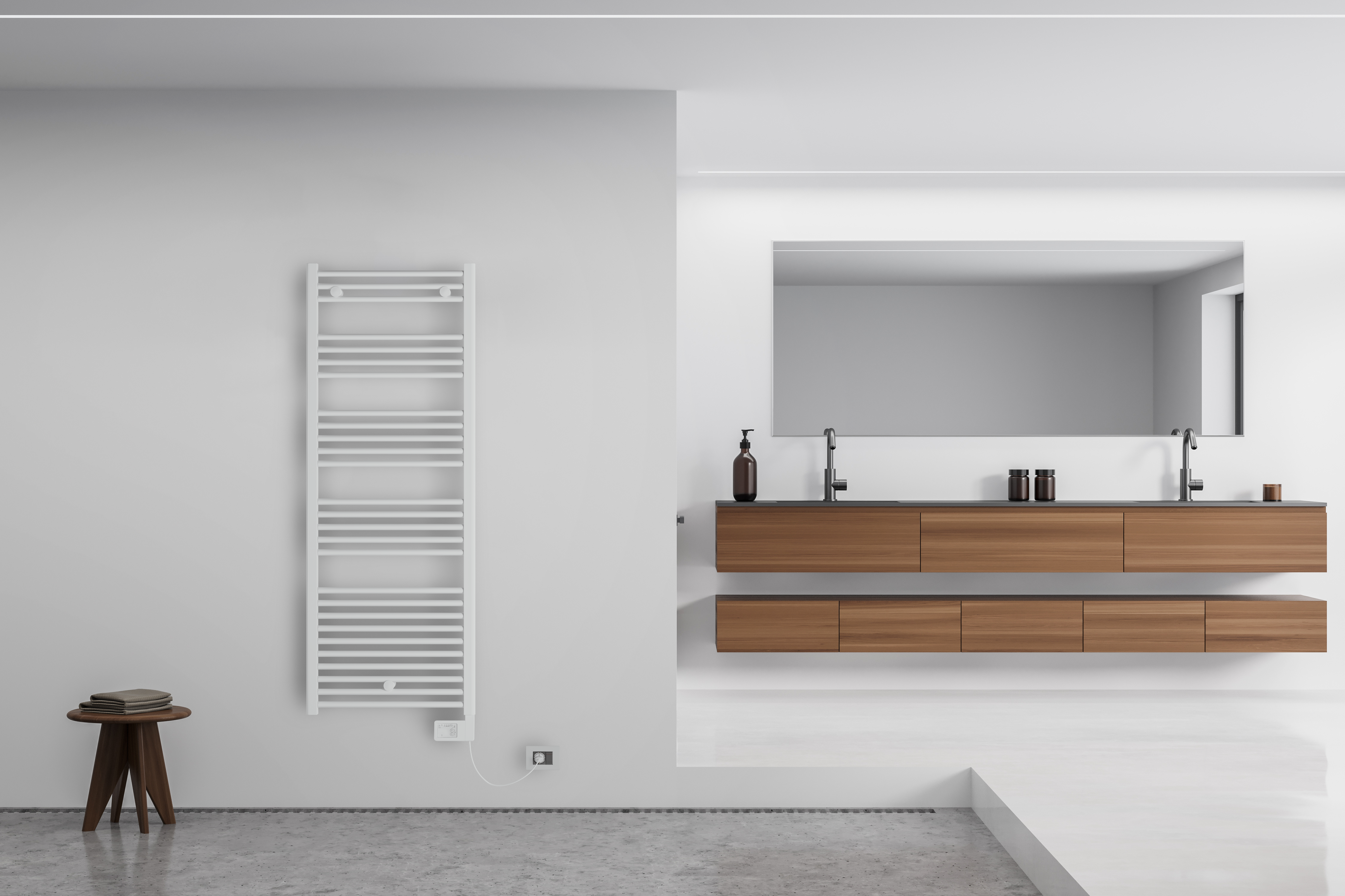Elektrodesignheizkörper E-Bozen 160 x 60 cm