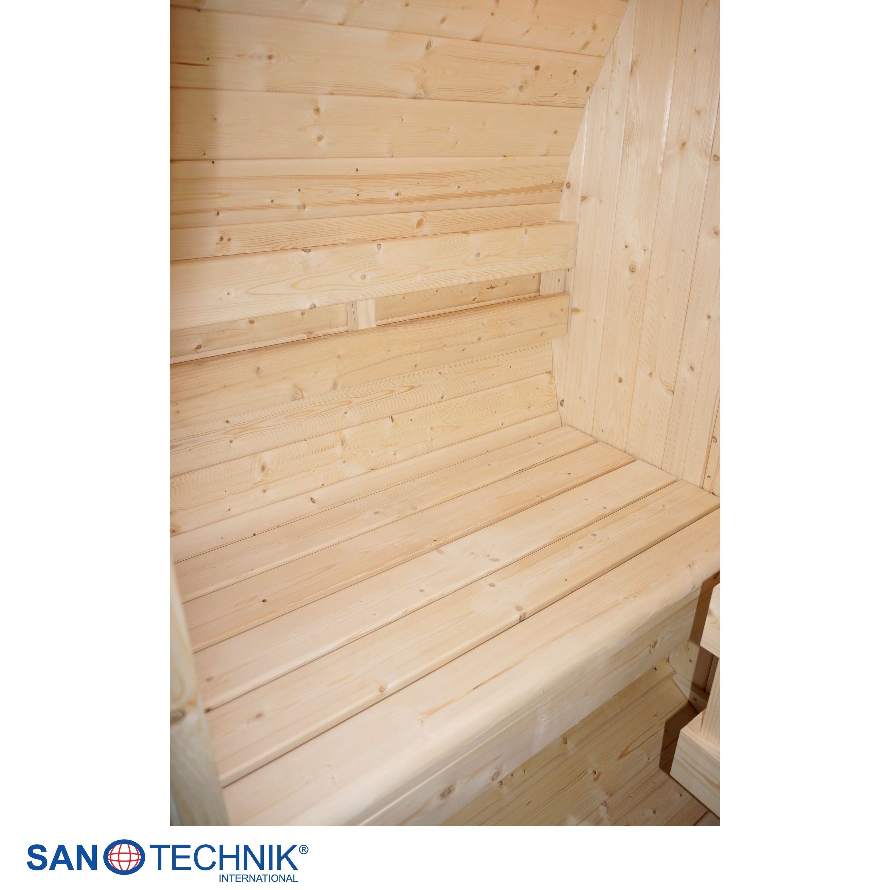 Sauna de barril al aire libre TROMSÖ M para 2 personas