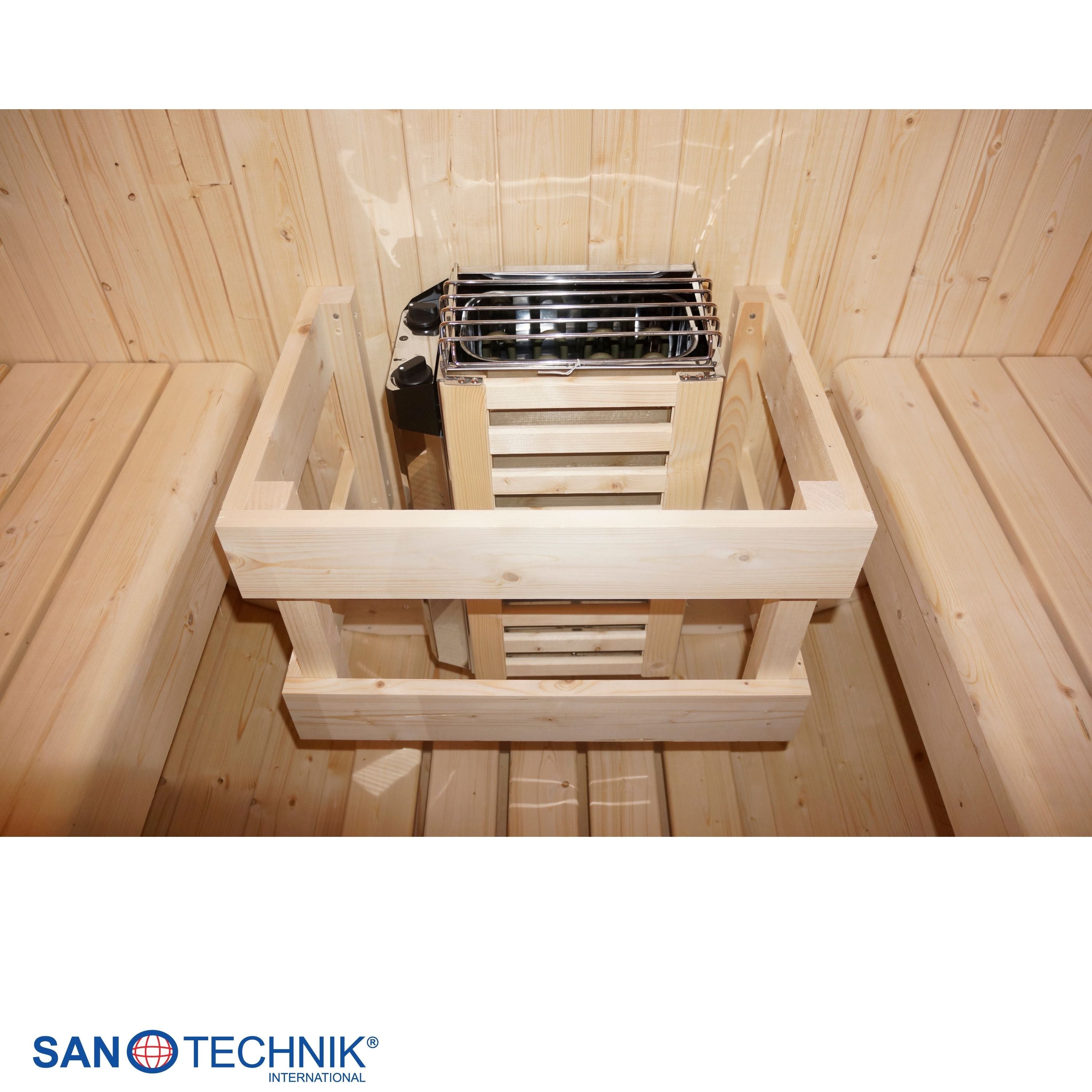 Sauna de barril al aire libre TROMSÖ M para 2 personas