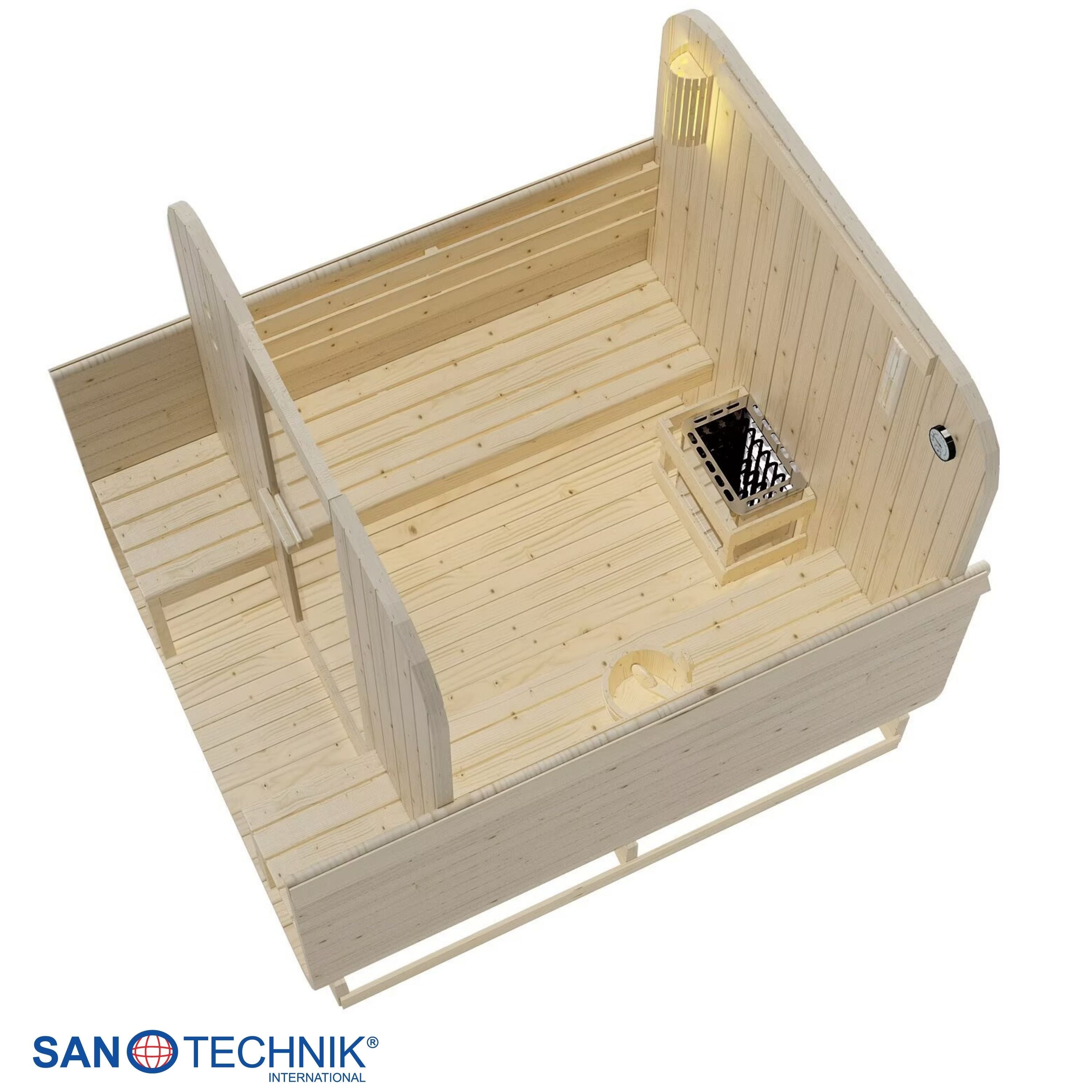 Outdoor sauna GÖTEBORG for 4 people