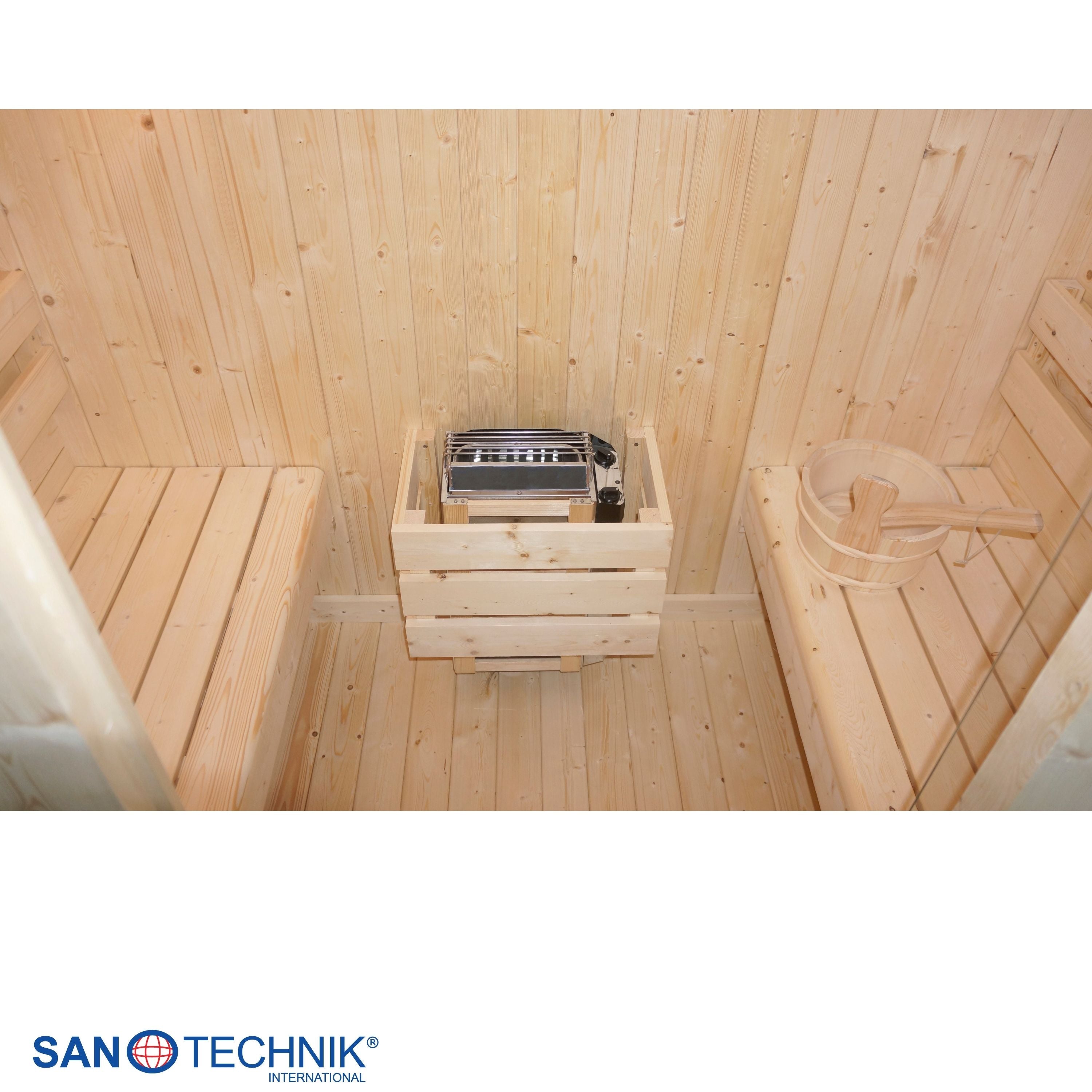 Outdoor sauna ISLAND L for 2 people