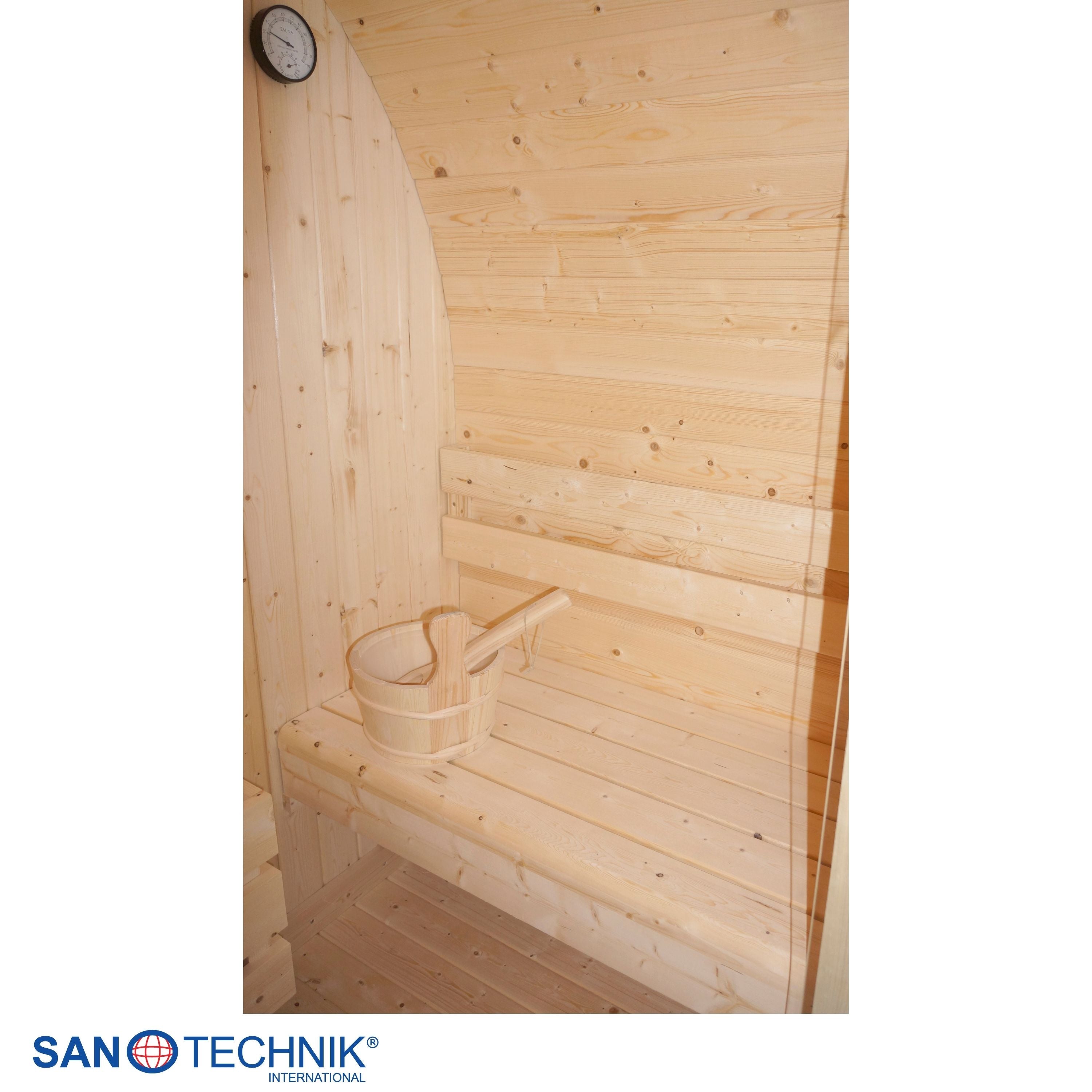 Outdoor sauna ISLAND L for 2 people