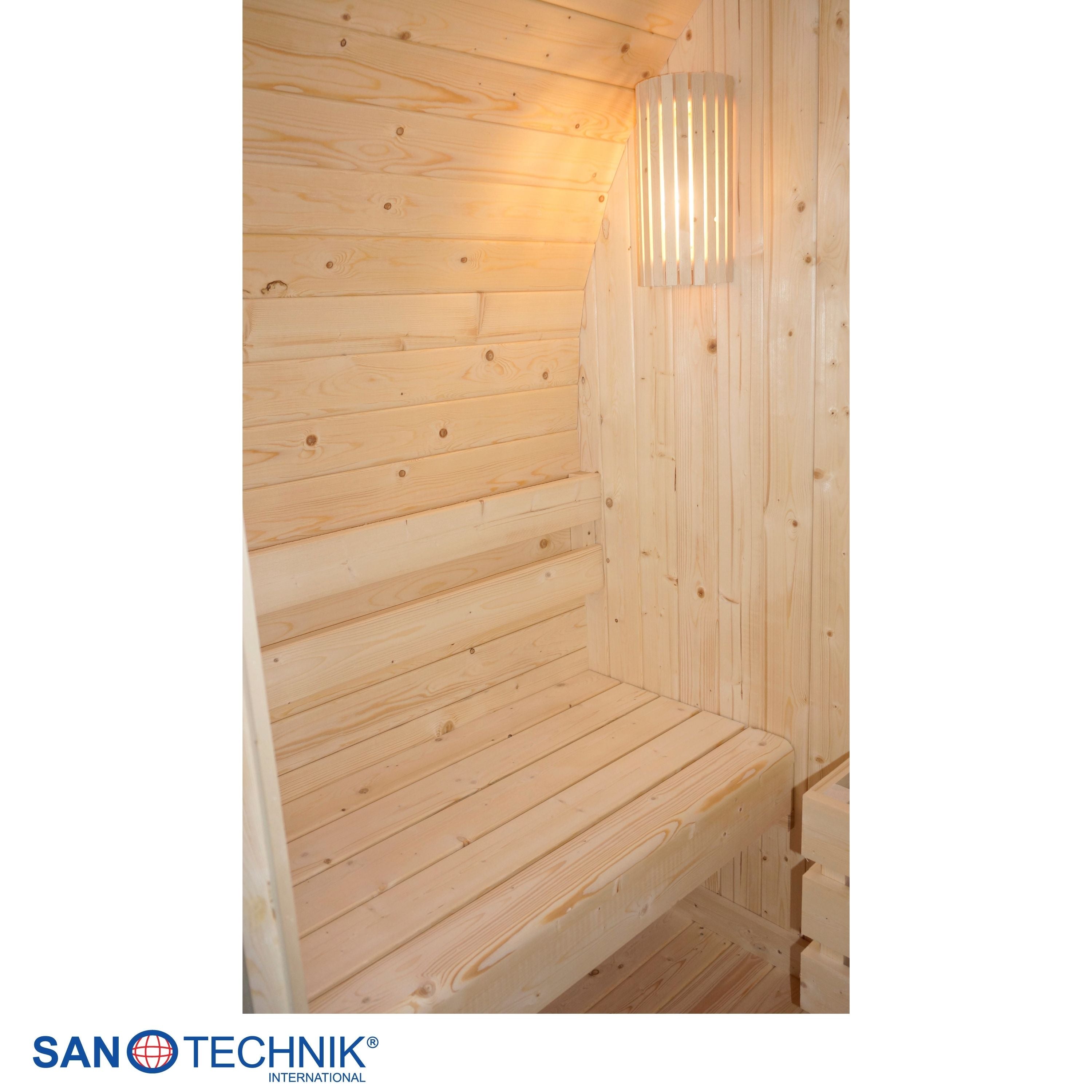 Outdoor sauna ISLAND L for 2 people