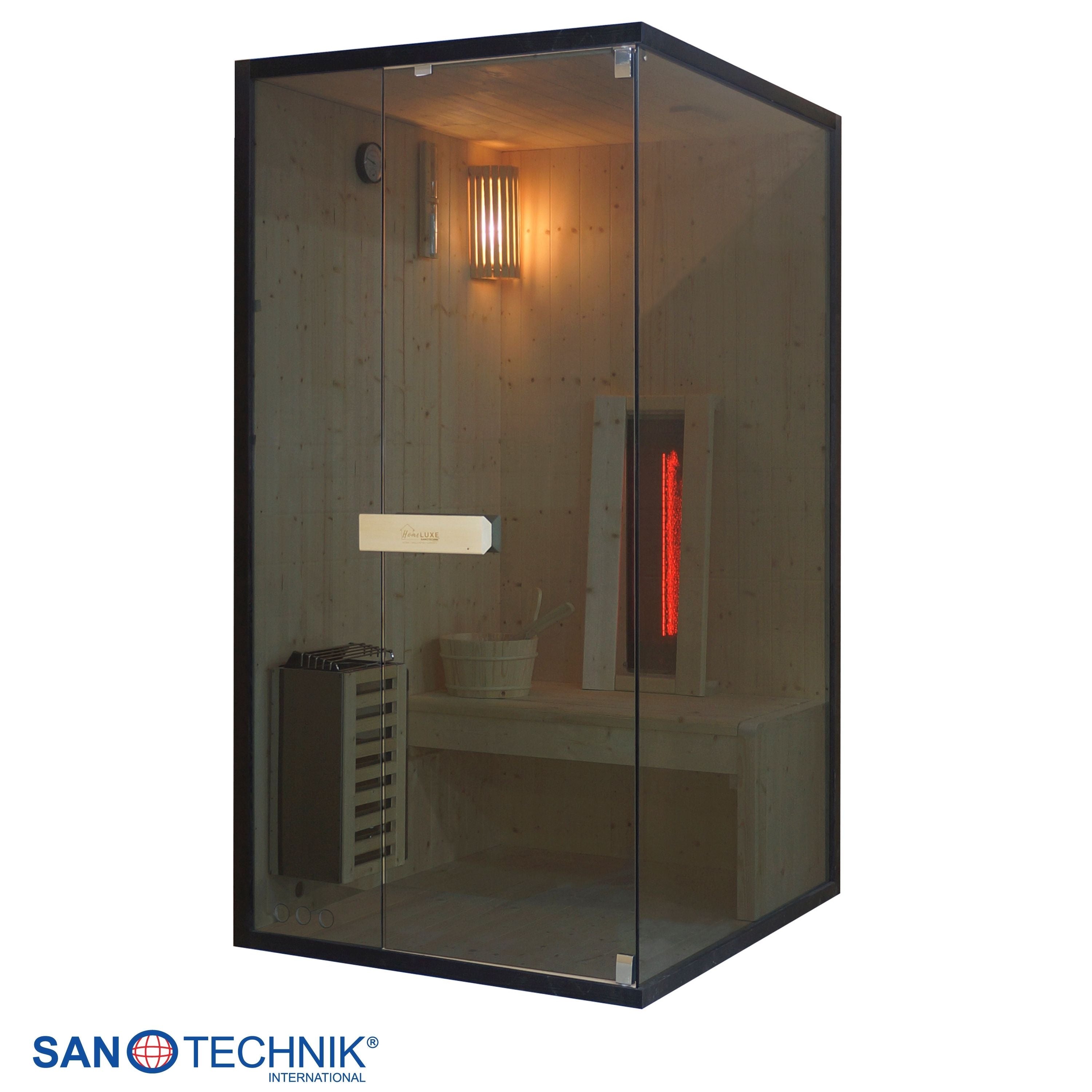 Sauna & Infrarotkabine GLACIER S für 1 Person