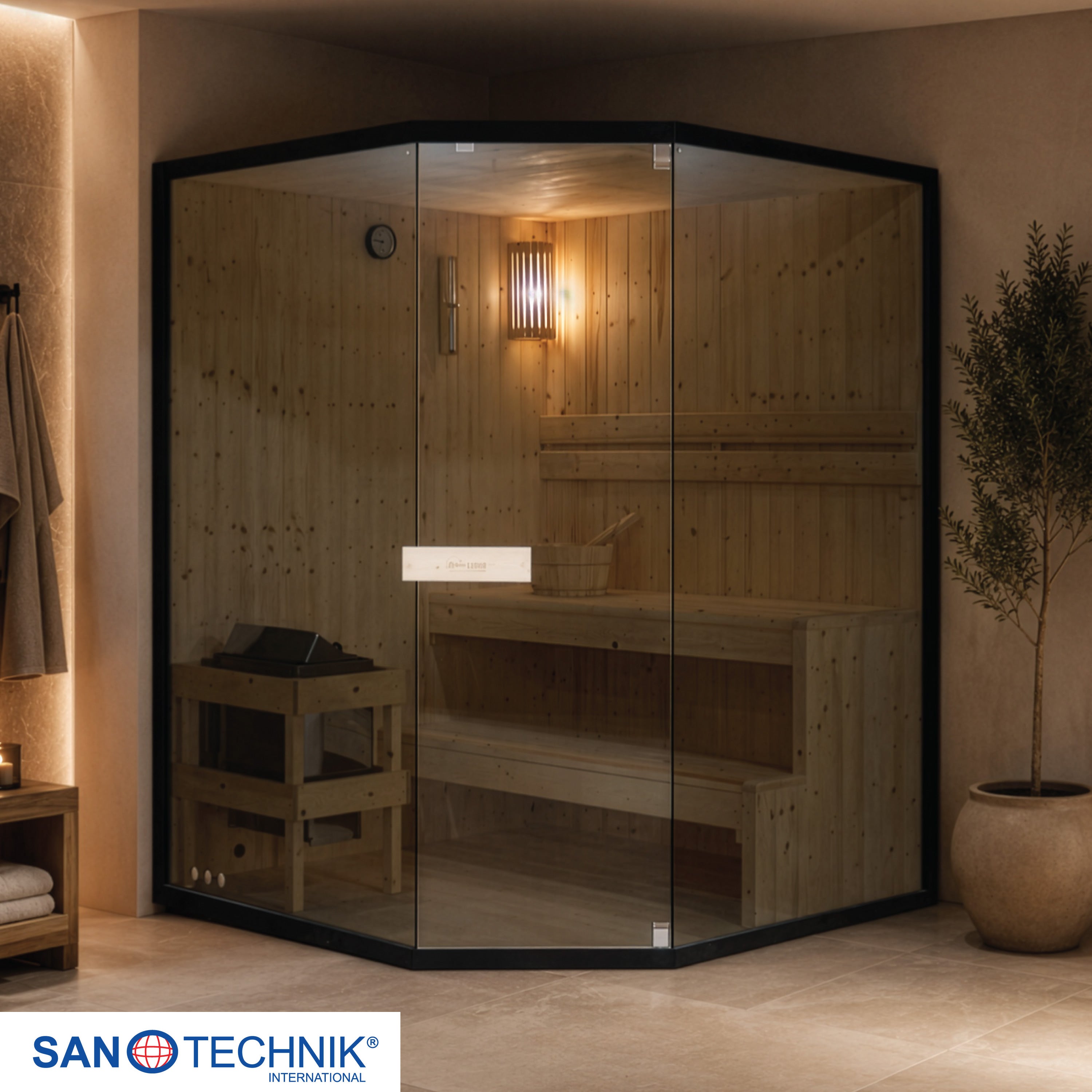 Sauna FALUN XL for 2-3 people