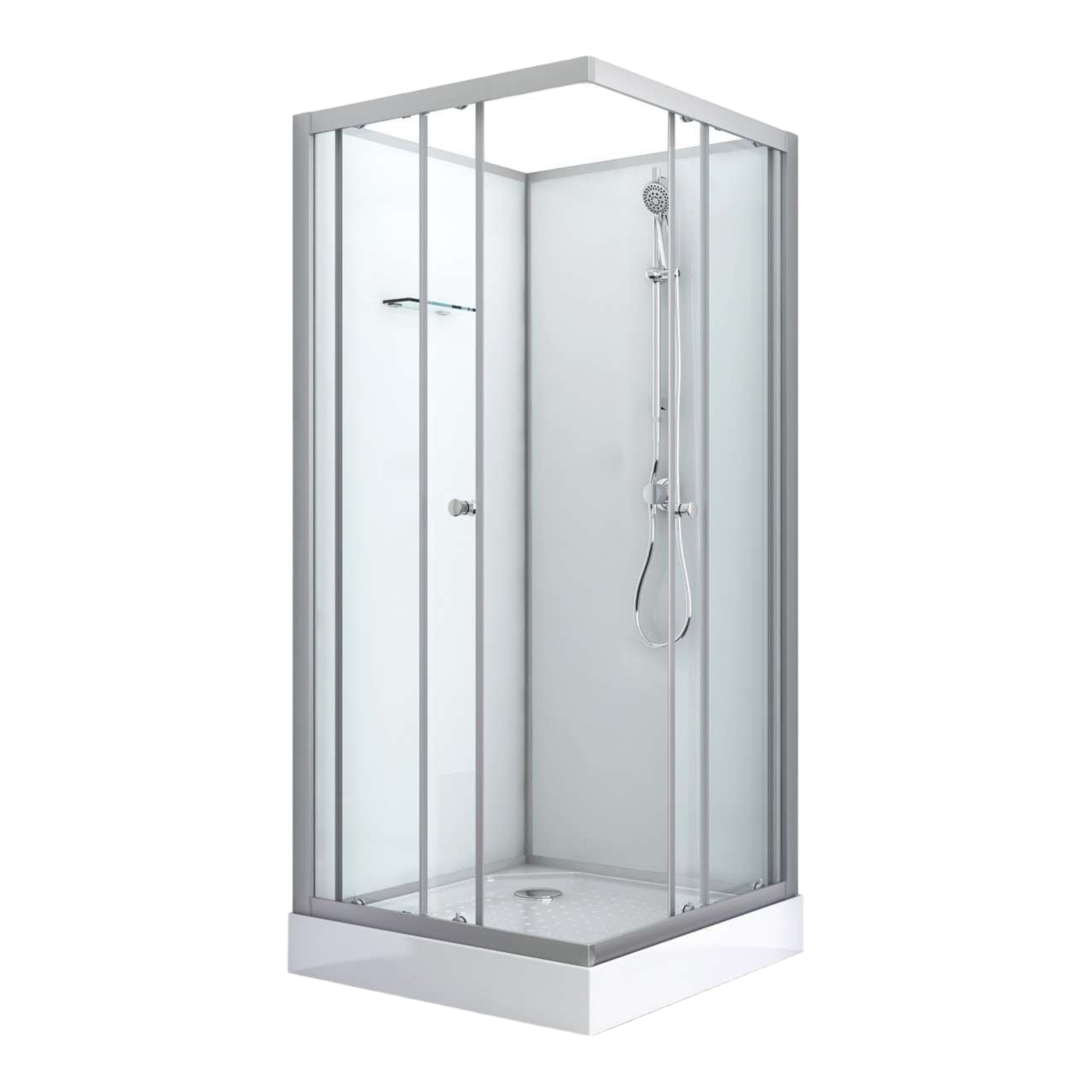 Complete shower cubicle FORTE 80x80|90x90x203 cm
