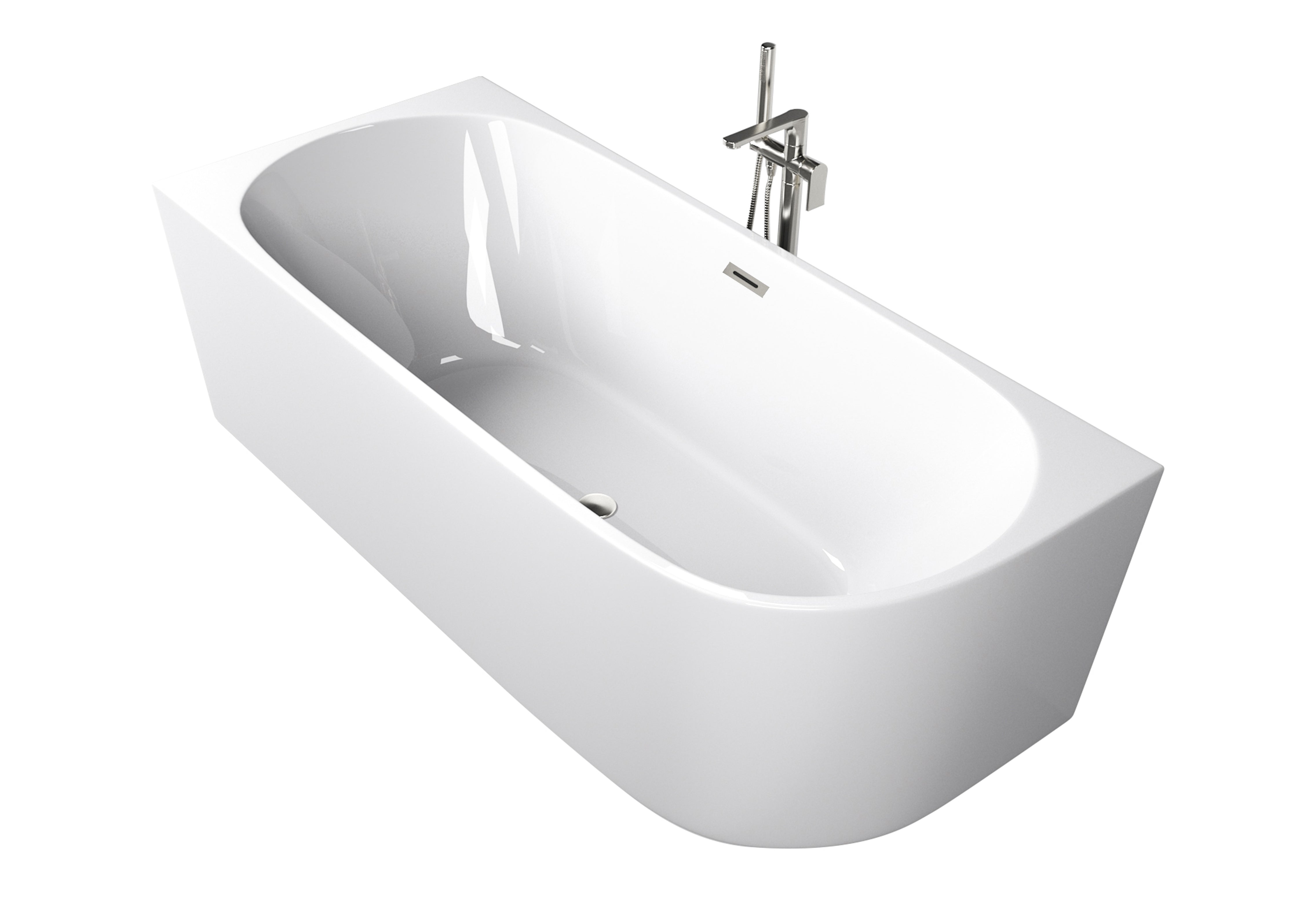 Eckbadewanne Faro in 3 verschiedenen Größen