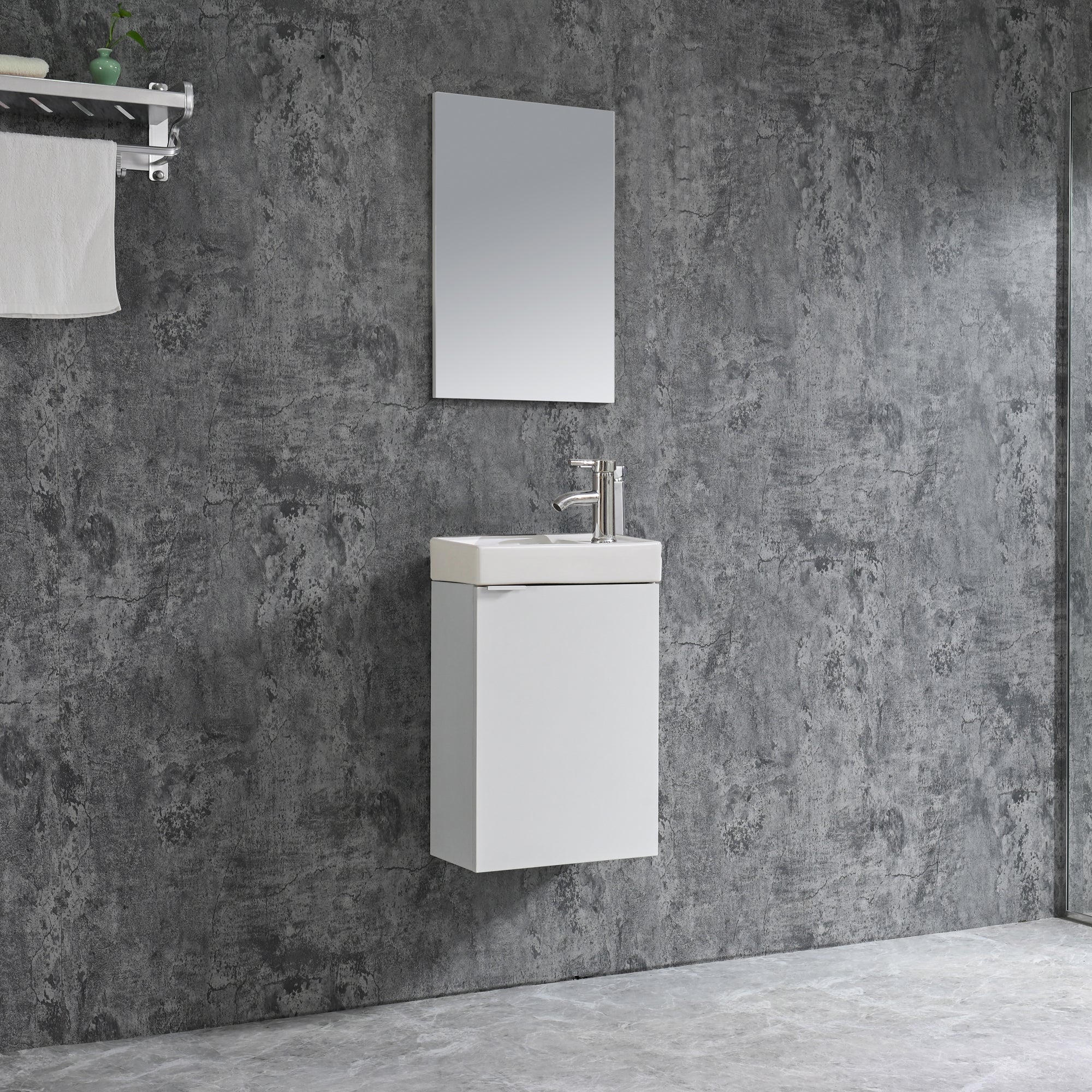Bathroom furniture set NOVA WHITE
