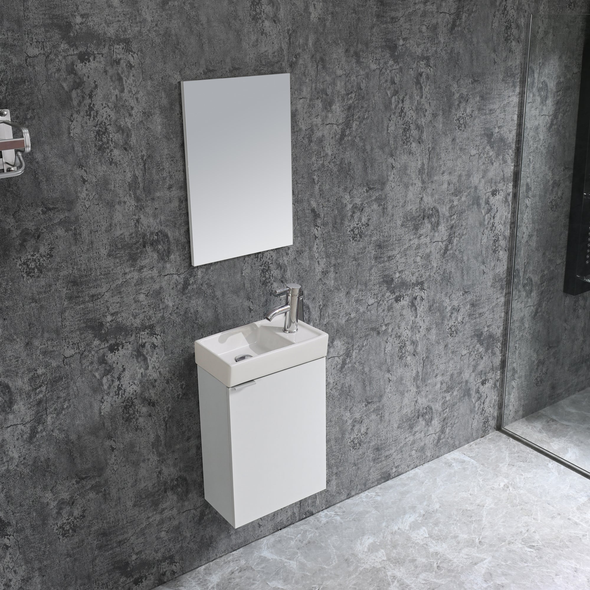Bathroom furniture set NOVA WHITE