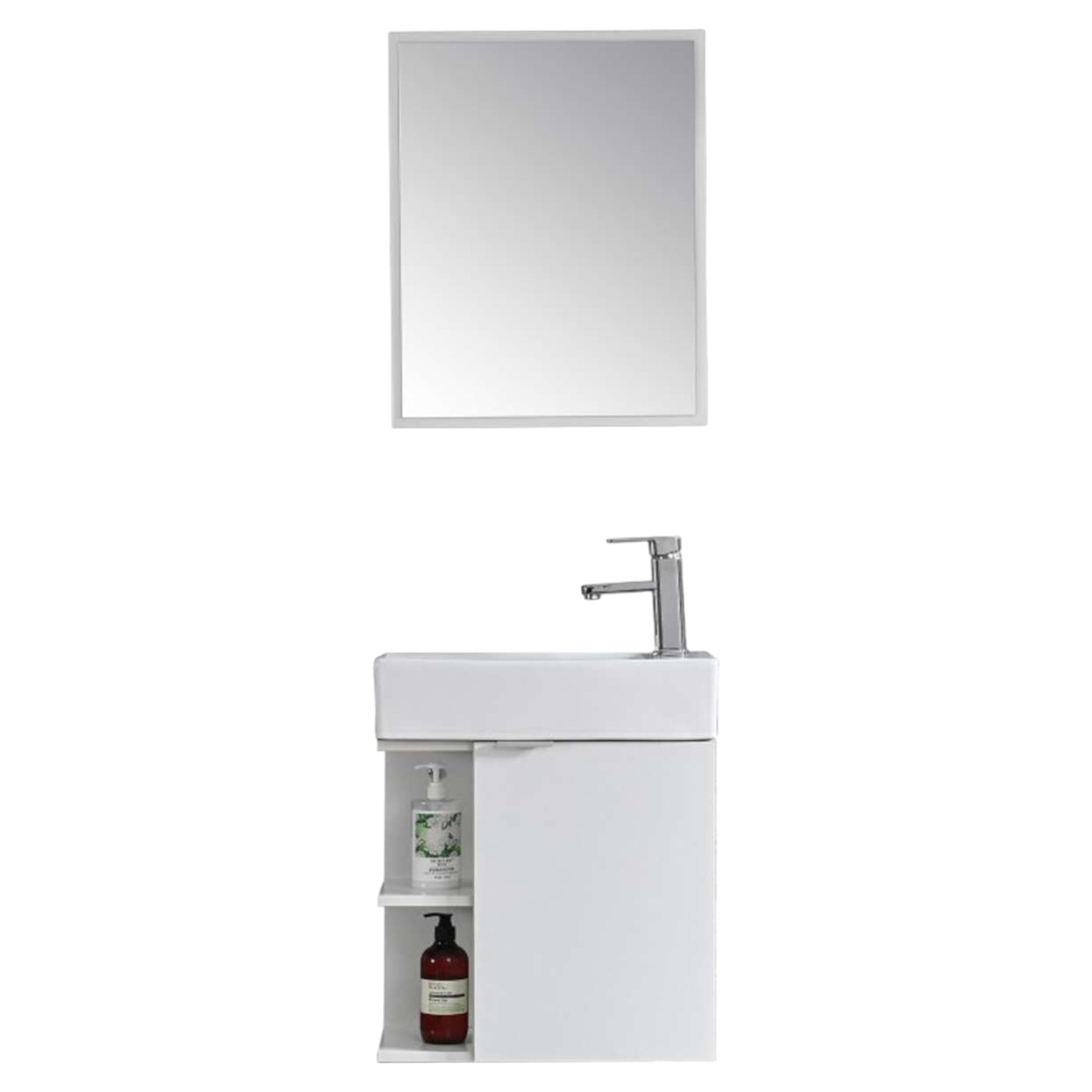 Bathroom furniture set SPRING 50 WHITE