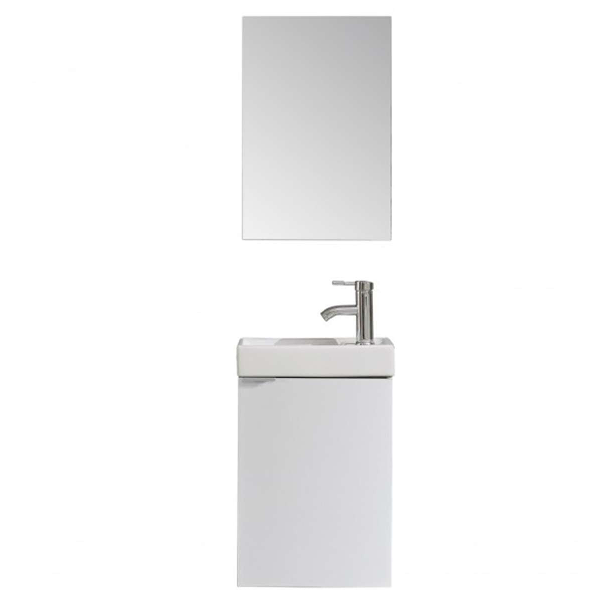 Bathroom furniture set NOVA WHITE