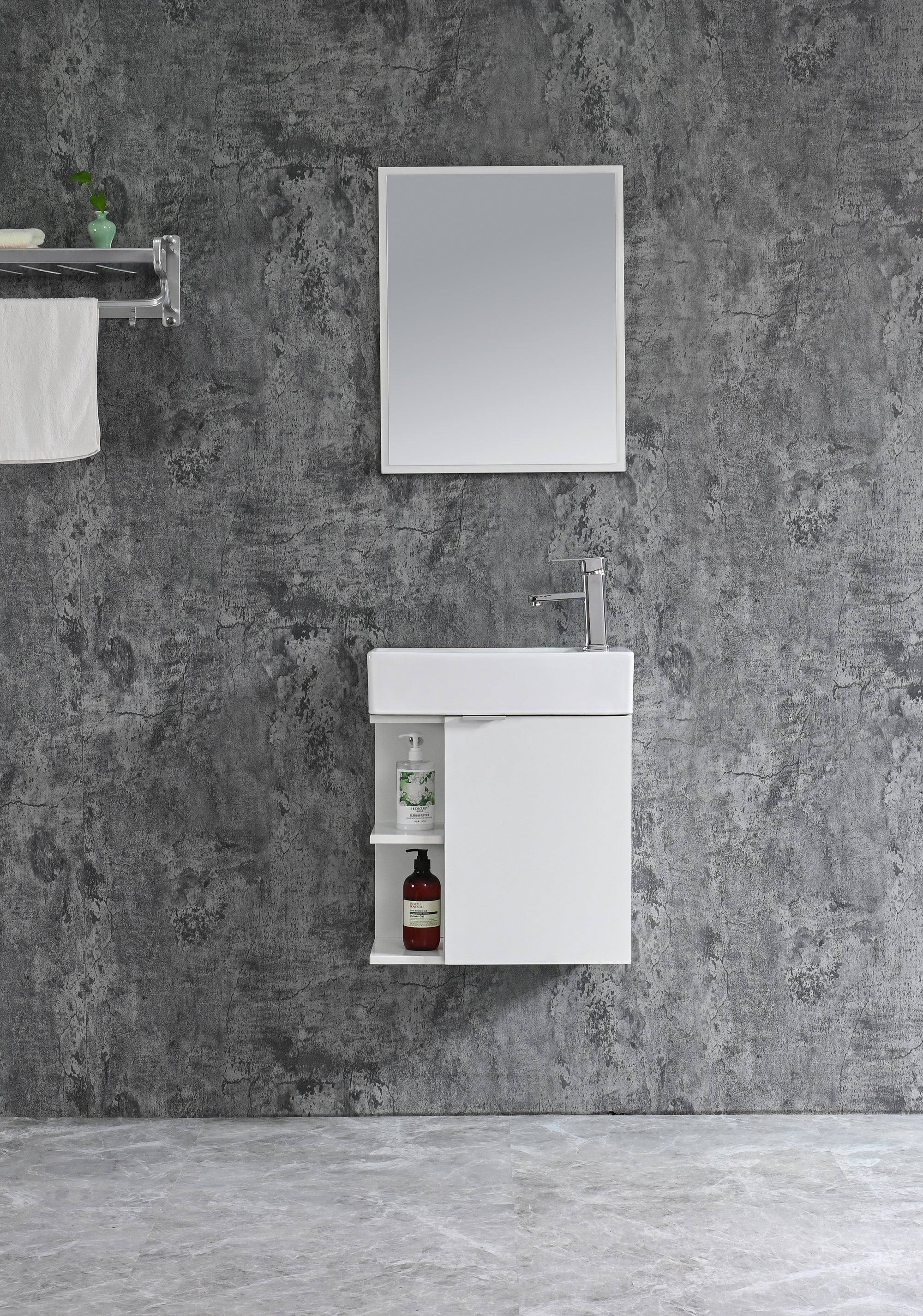 Bathroom furniture set SPRING 50 WHITE