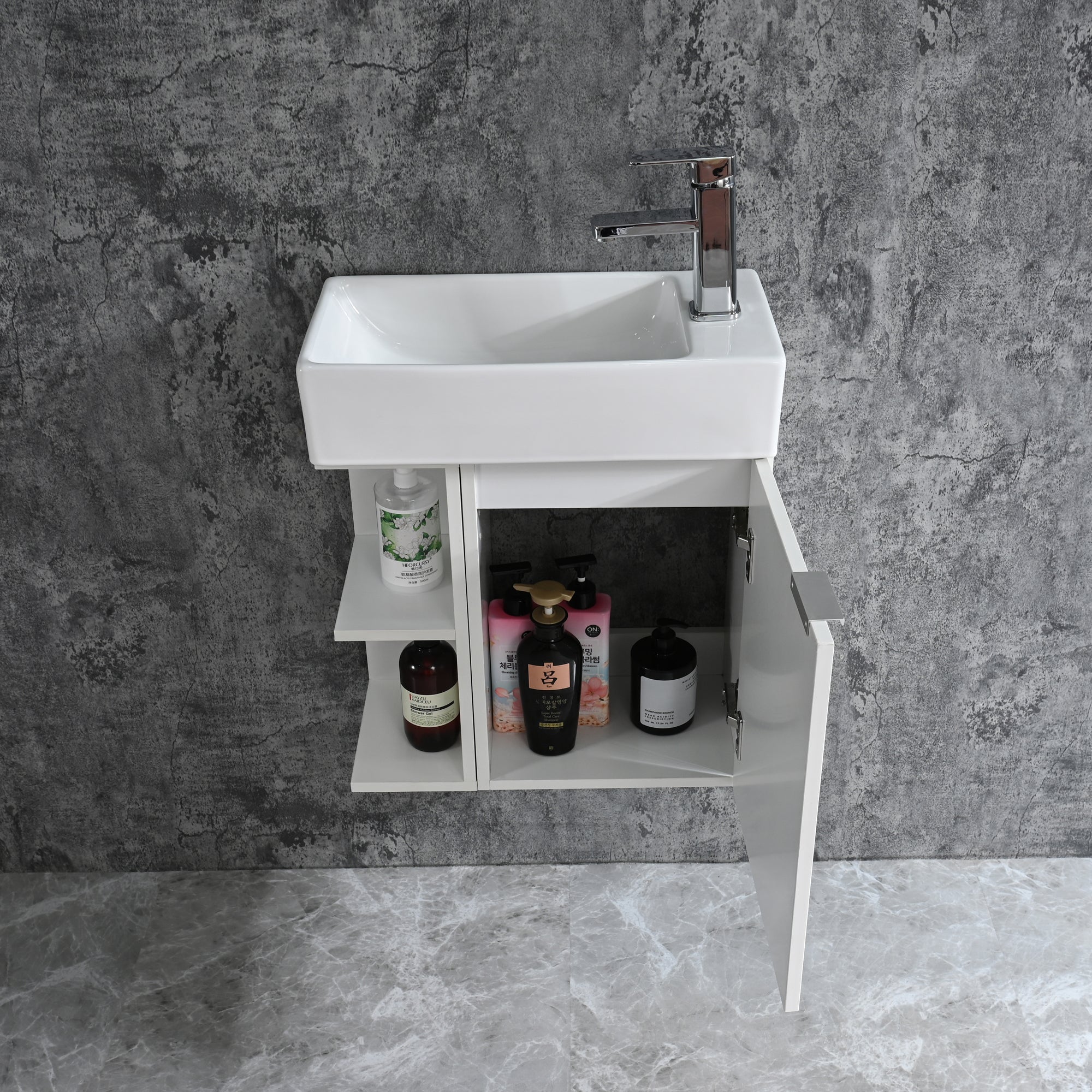 Bathroom furniture set SPRING 50 WHITE