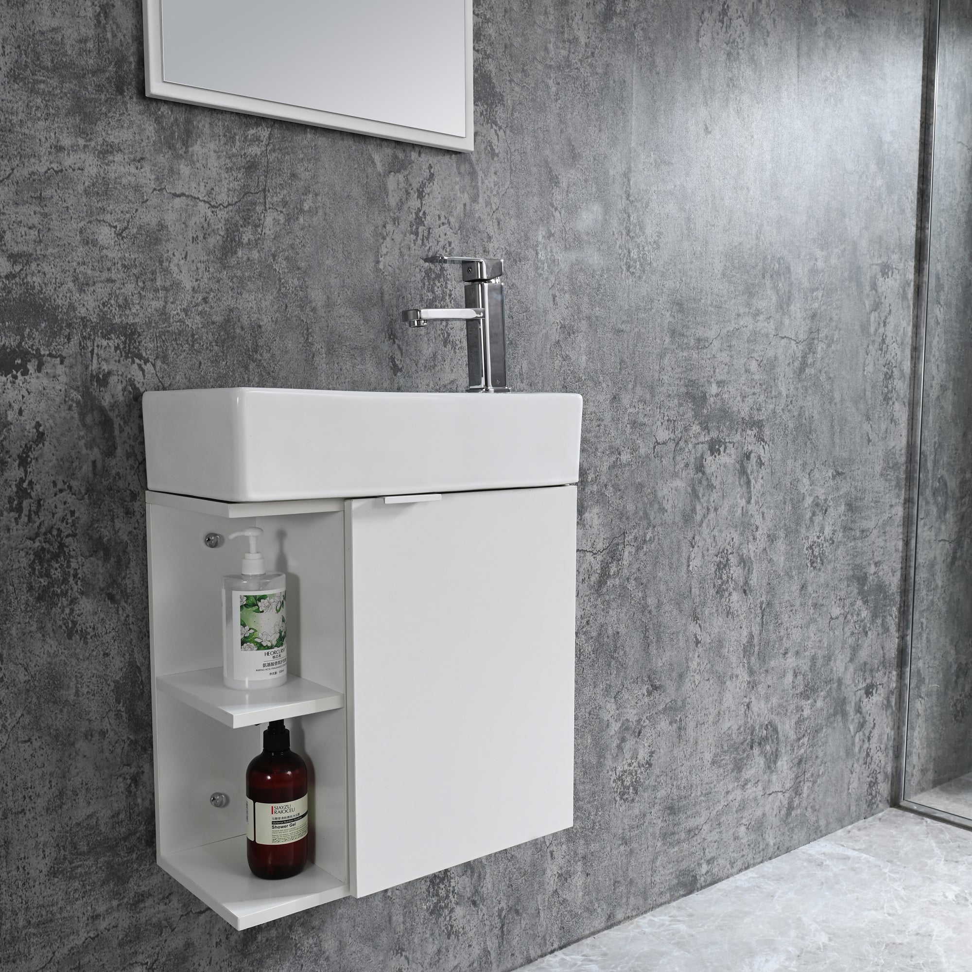 Bathroom furniture set SPRING 50 WHITE
