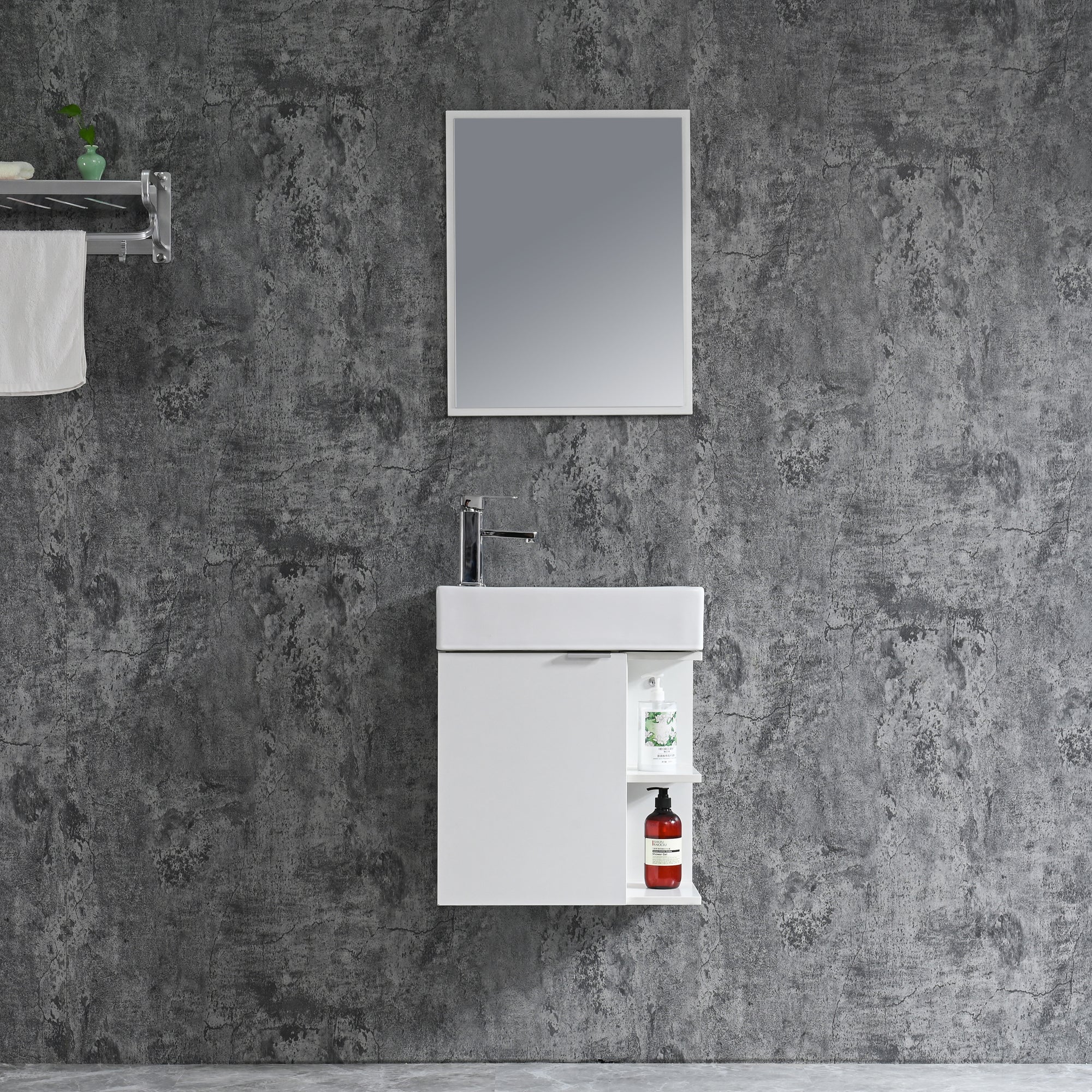 Bathroom furniture set SPRING 50 WHITE