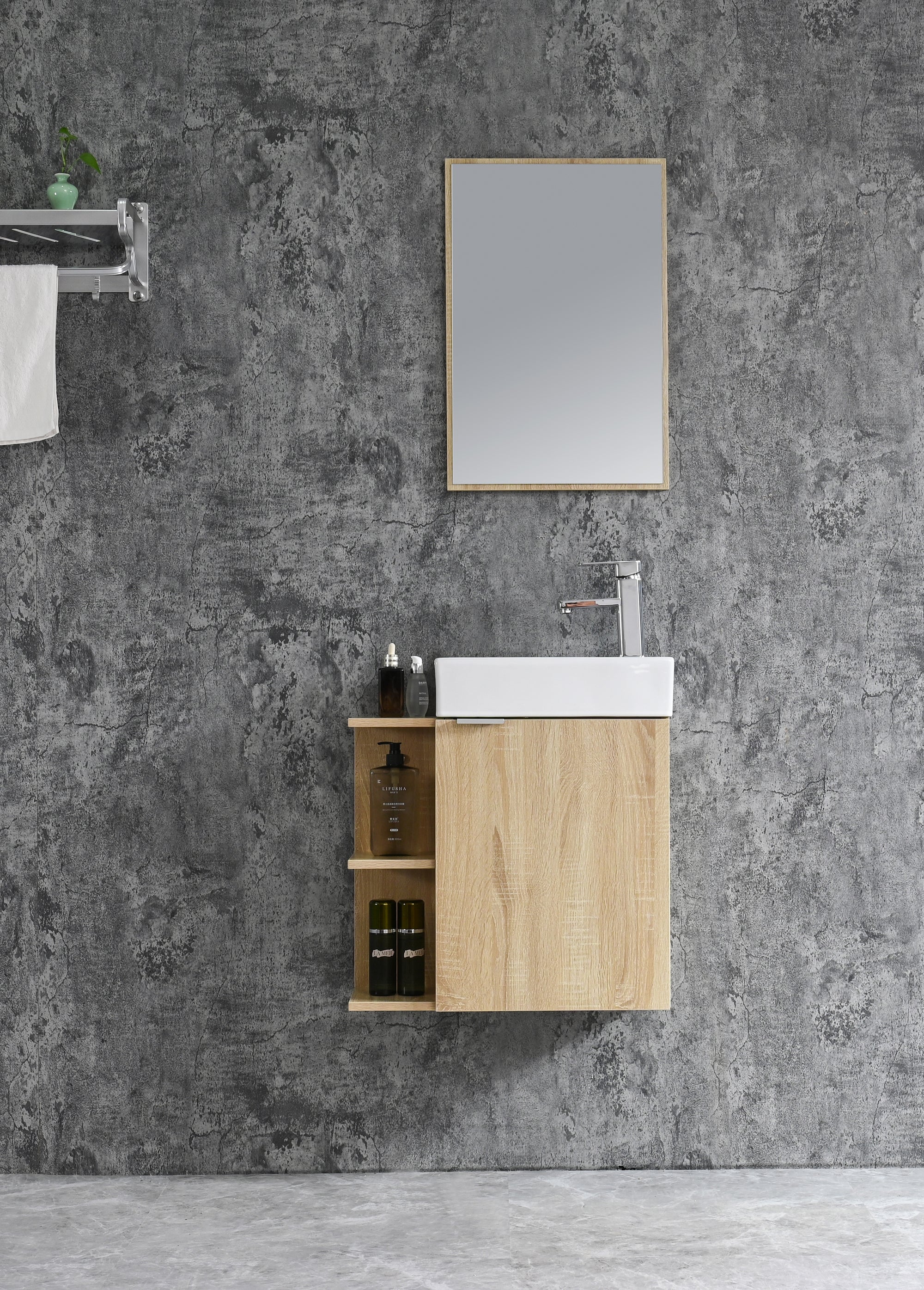 Bathroom furniture set CLOUD BROWN