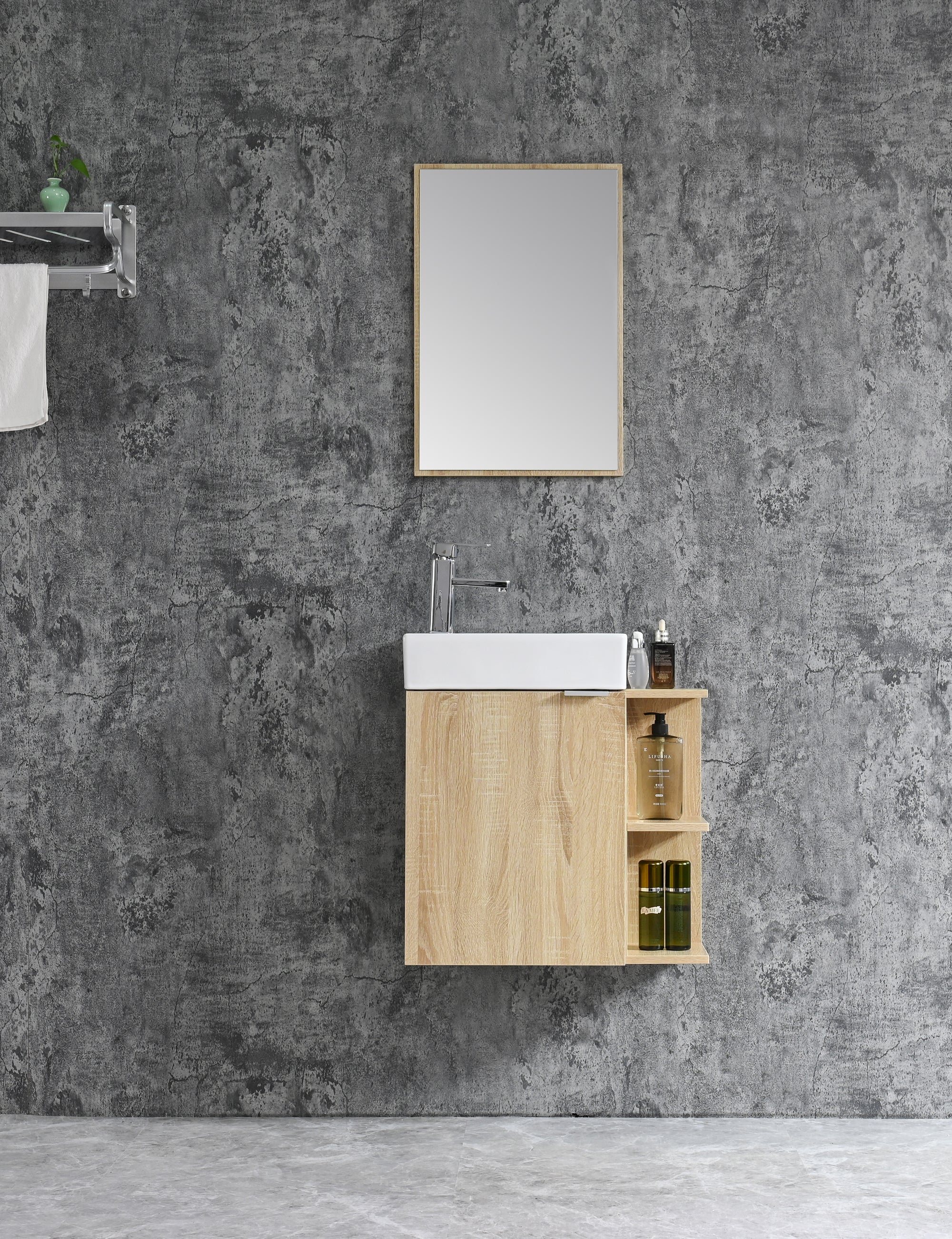 Bathroom furniture set CLOUD BROWN