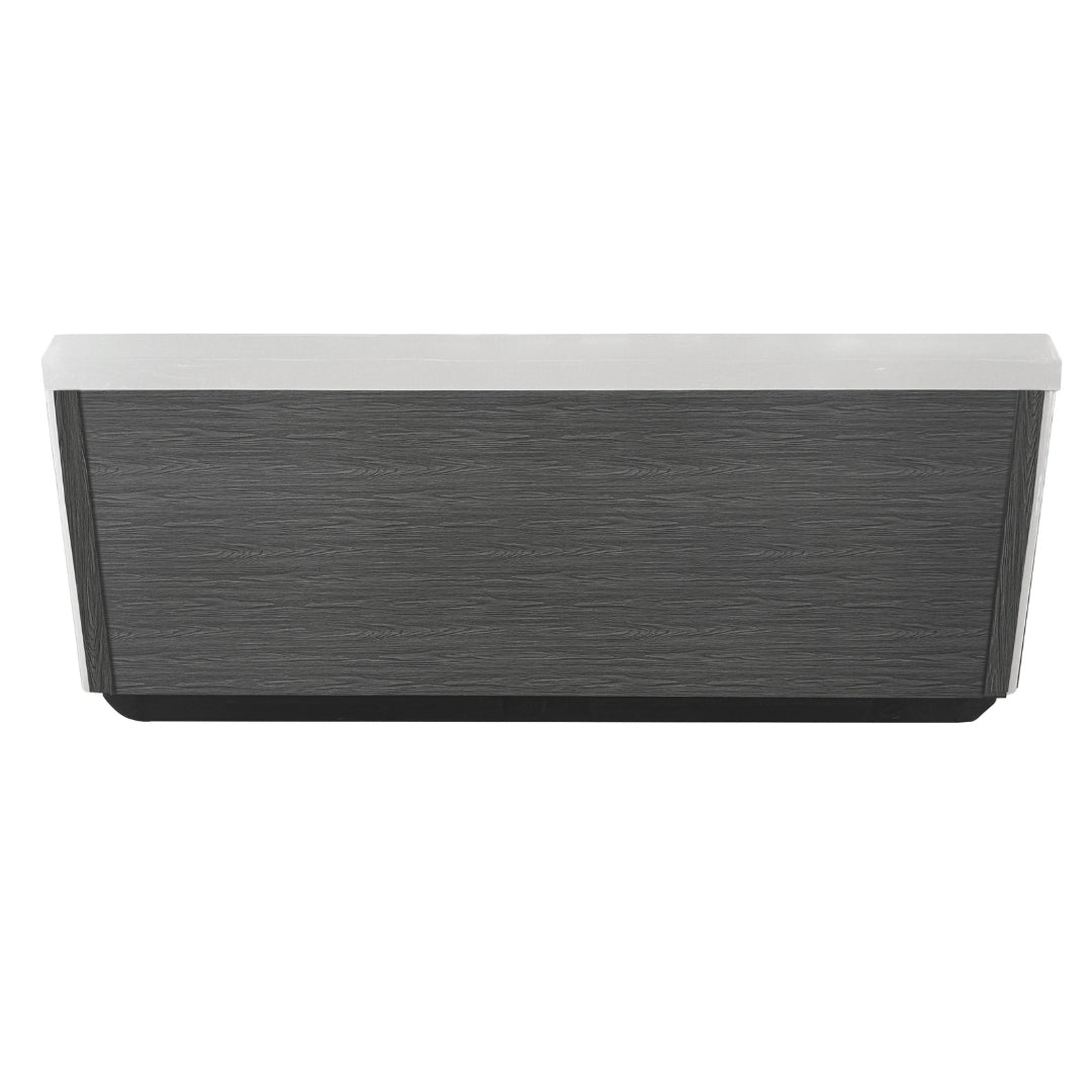 Ice &amp; Warm Bath ICE BAD WHITE incl. cover + steps 210x110x80 cm