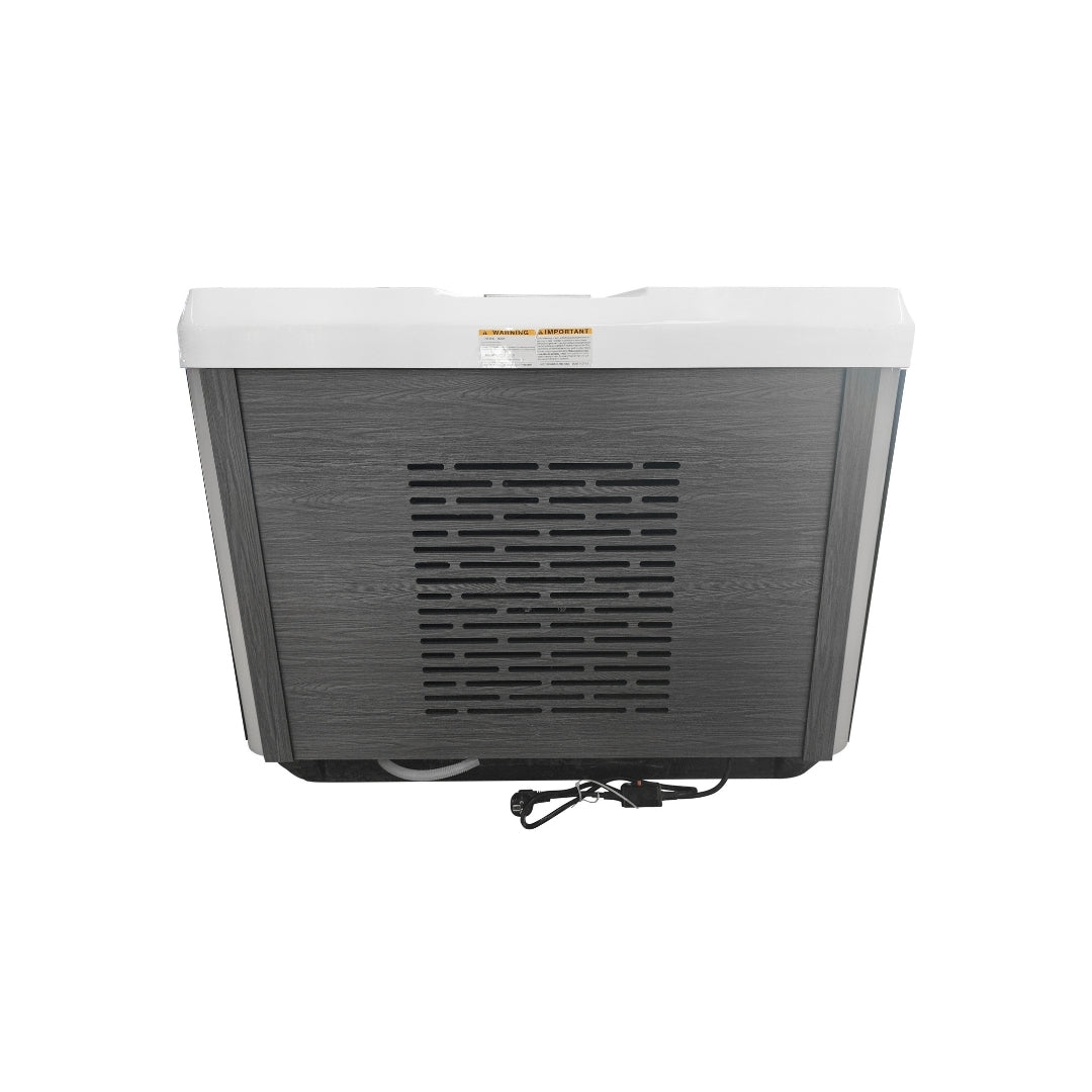 Ice &amp; Warm Bath ICE BAD WHITE incl. cover + steps 210x110x80 cm