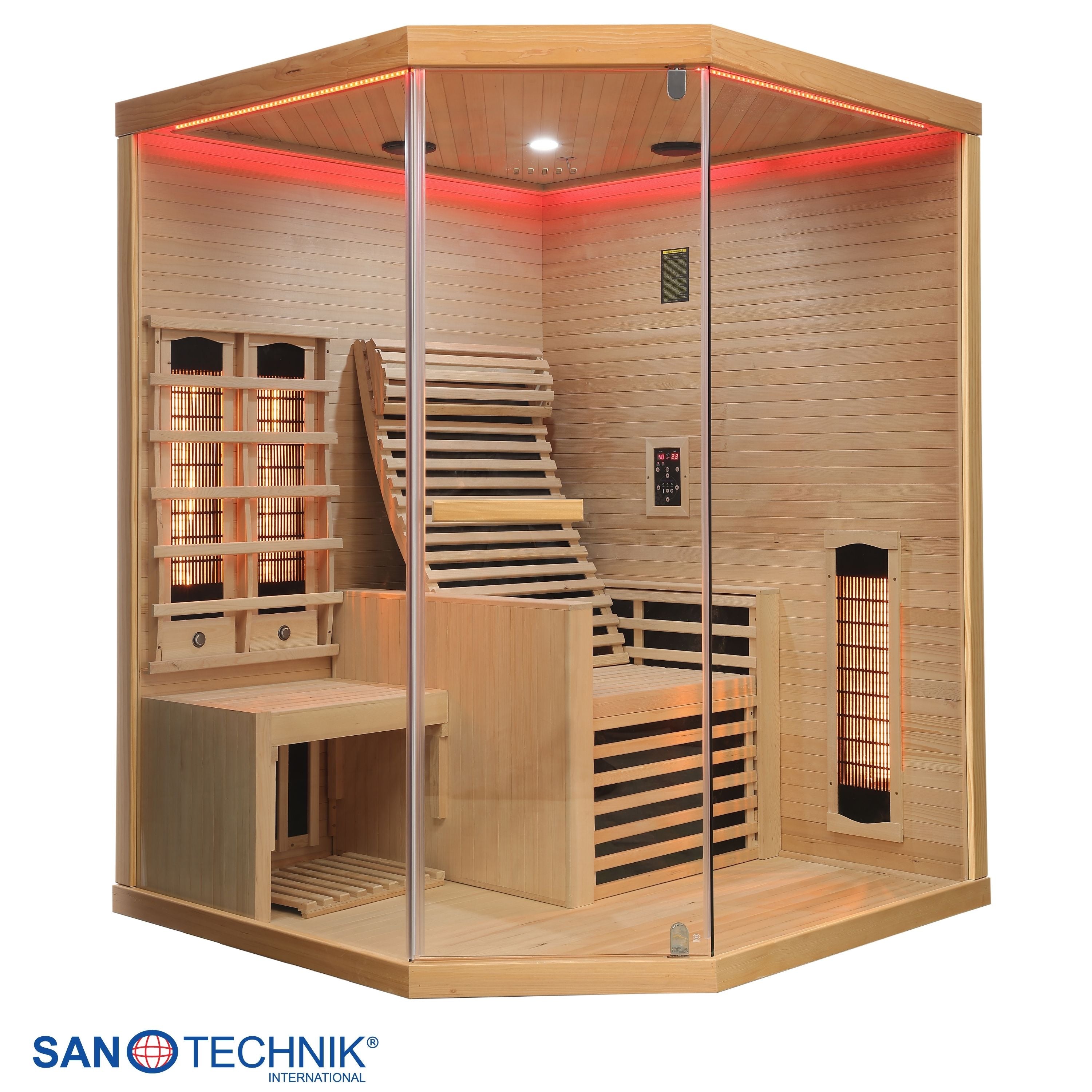 Cabina de infrarrojos CARBON 3 para 2 personas