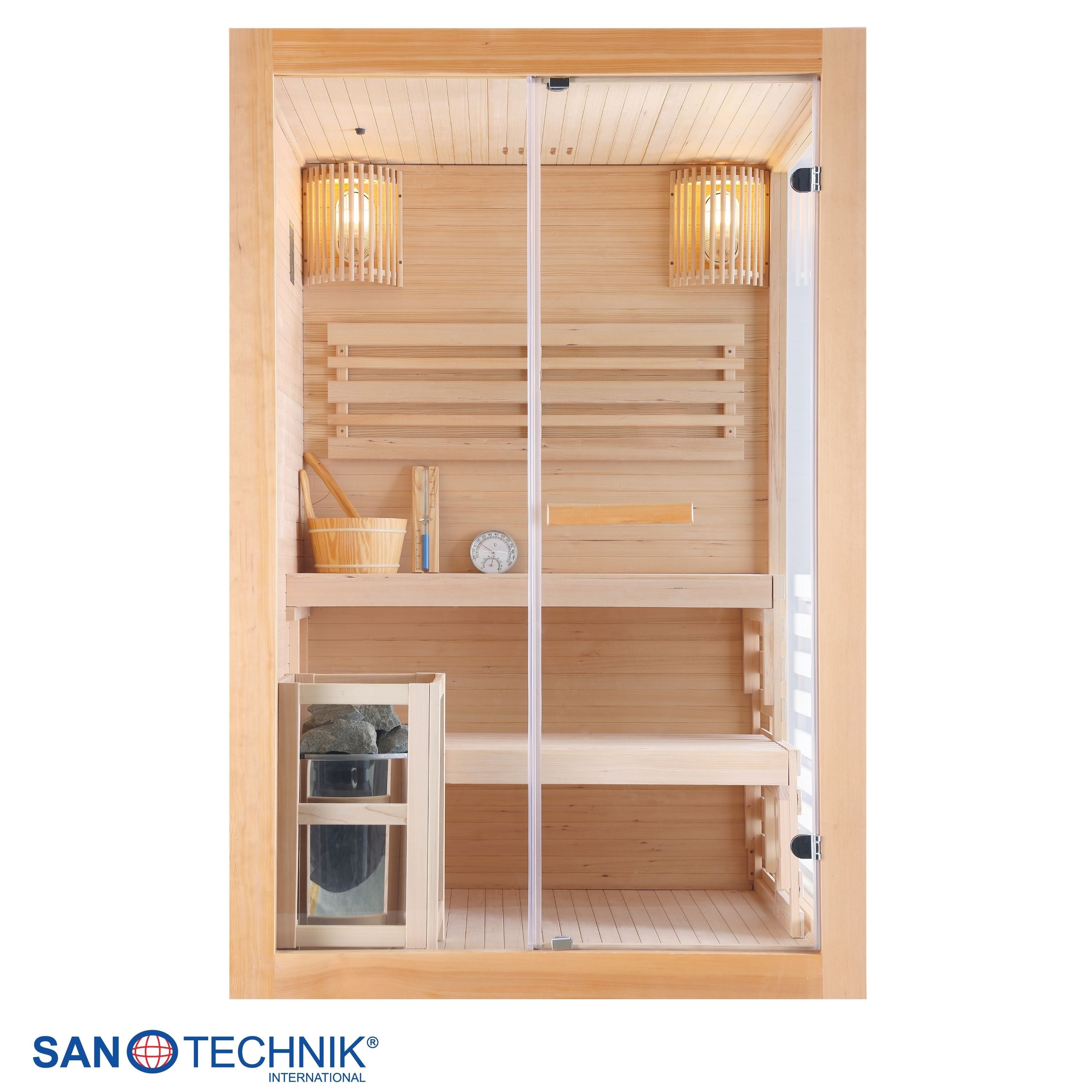 Finnish sauna PANORAMA | for 2 people