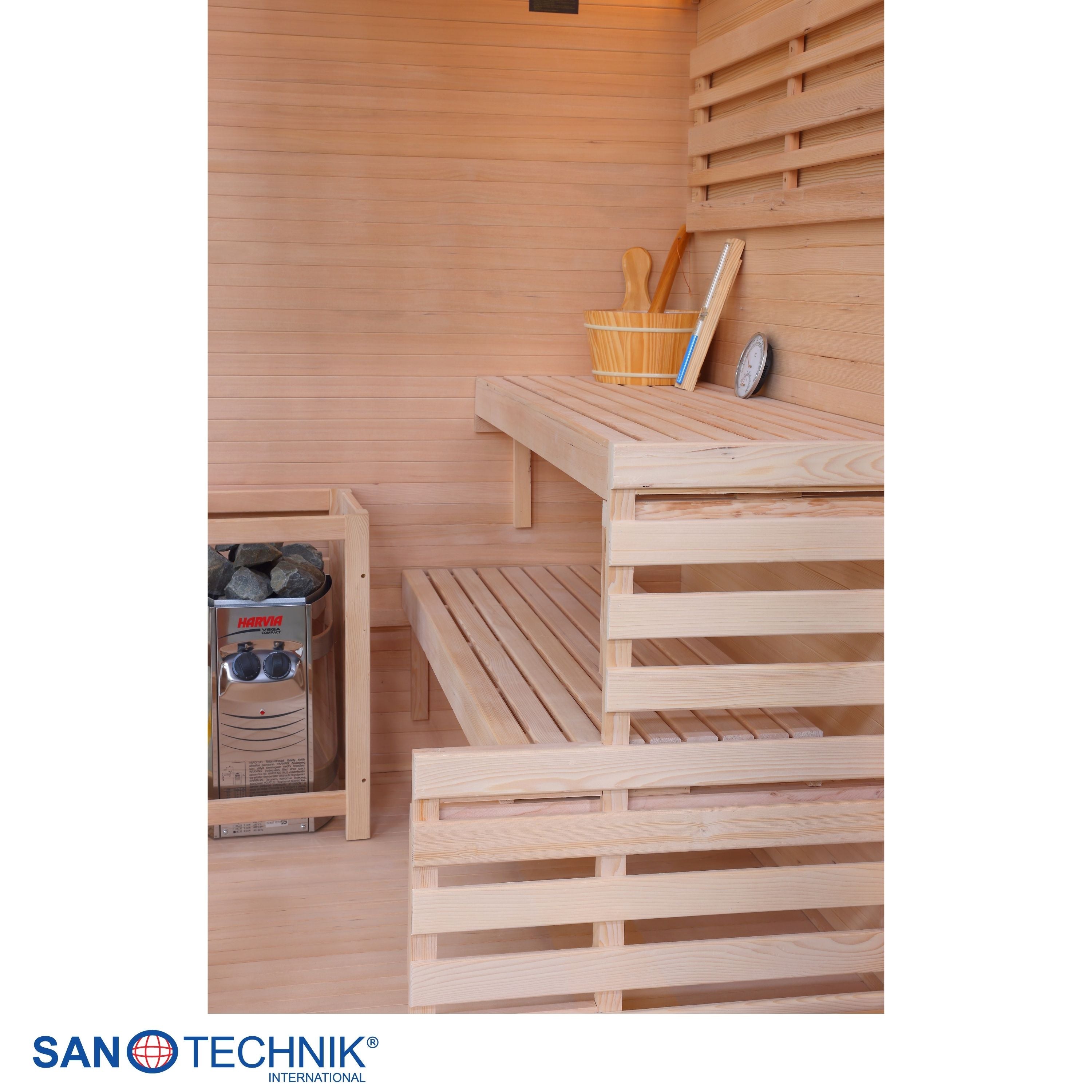 Finnish sauna PANORAMA | for 2 people