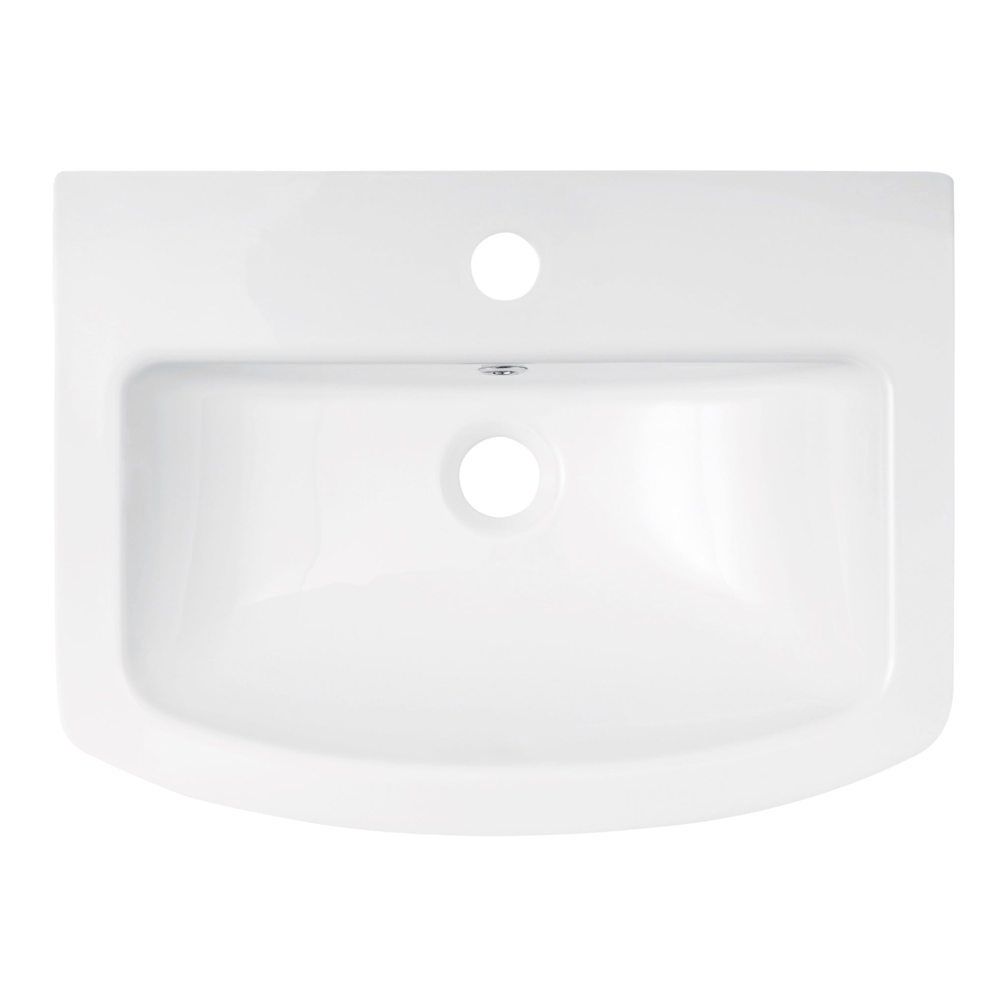 Half column for washbasin NERO
