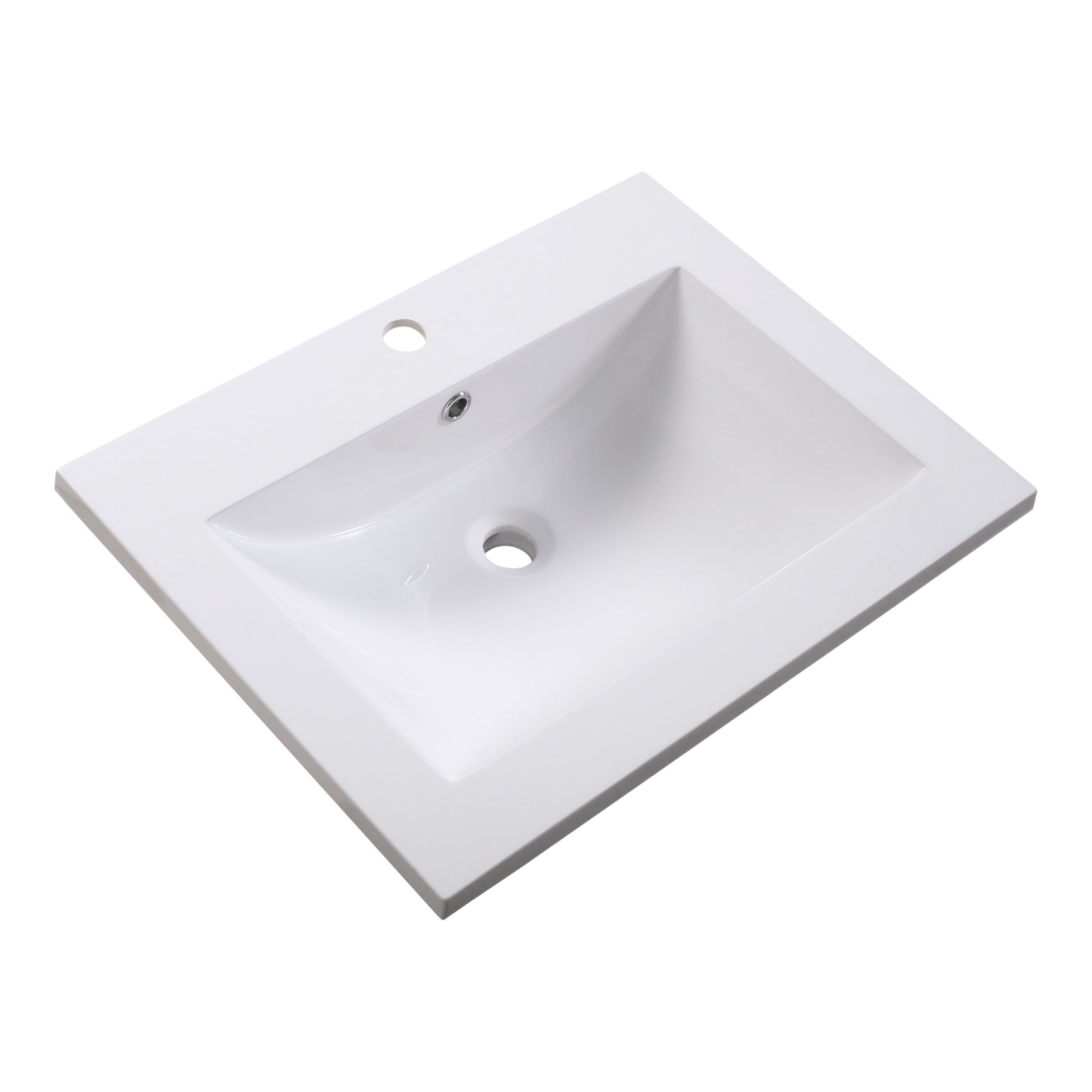 Waschbecken aus Mineralguss 60x46x11,2 cm